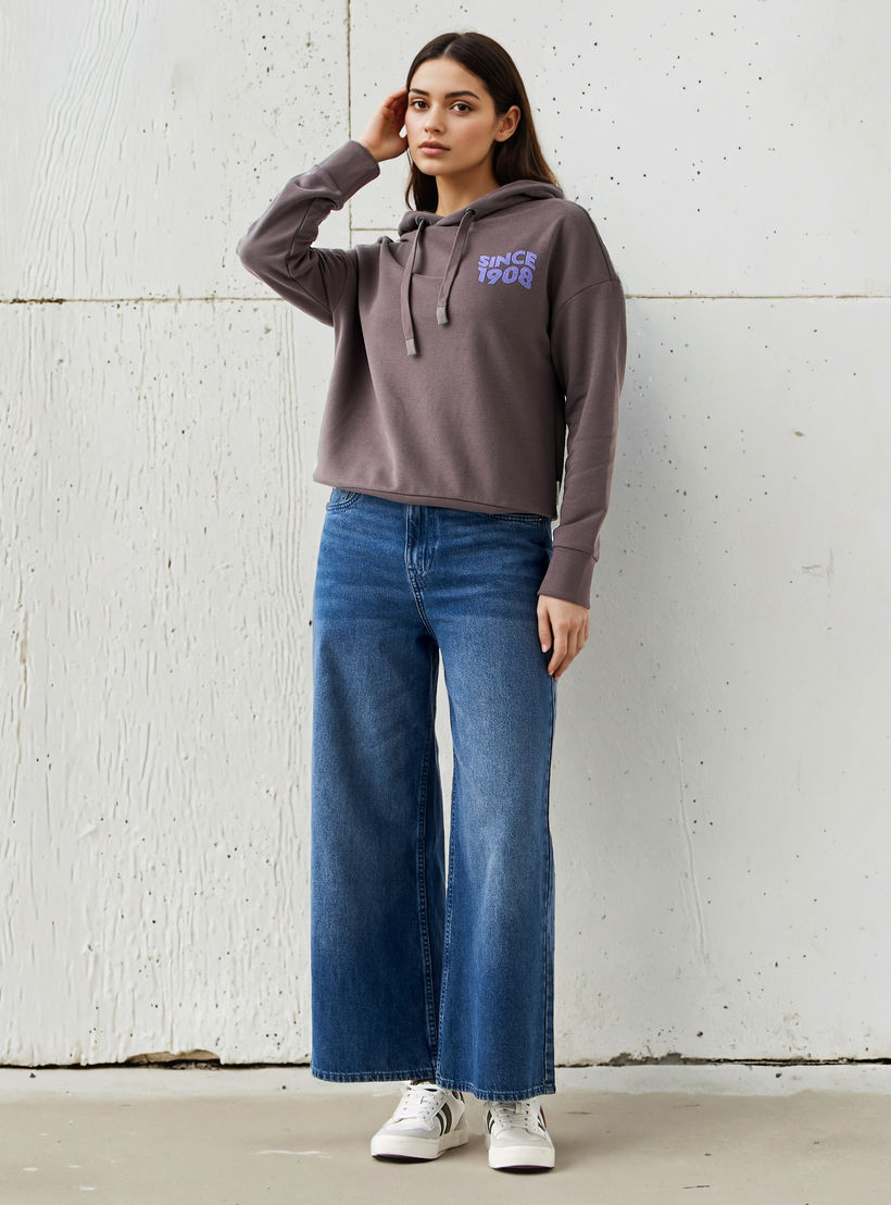 سويت شيرت بقبعة من لي كوبر-women-winterwear-hoodiesandsweatshirts-sweatshirts-image-5