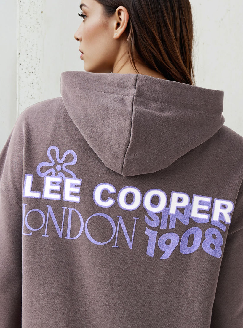 سويت شيرت بقبعة من لي كوبر-women-winterwear-hoodiesandsweatshirts-sweatshirts-image-2