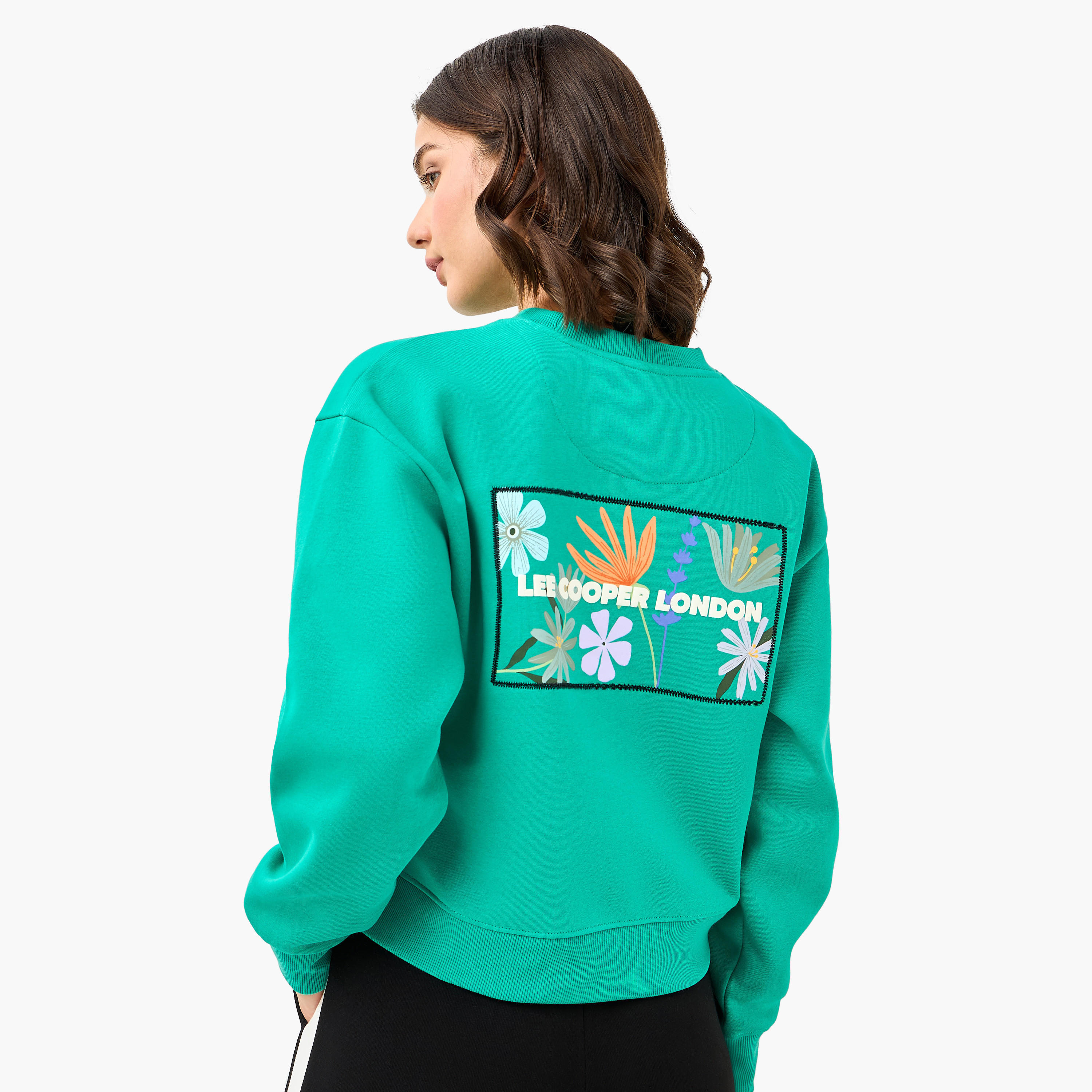 سويت شيرت بطبعات شعار من لي كوبر-women-winterwear-hoodiesandsweatshirts-sweatshirts-image-5