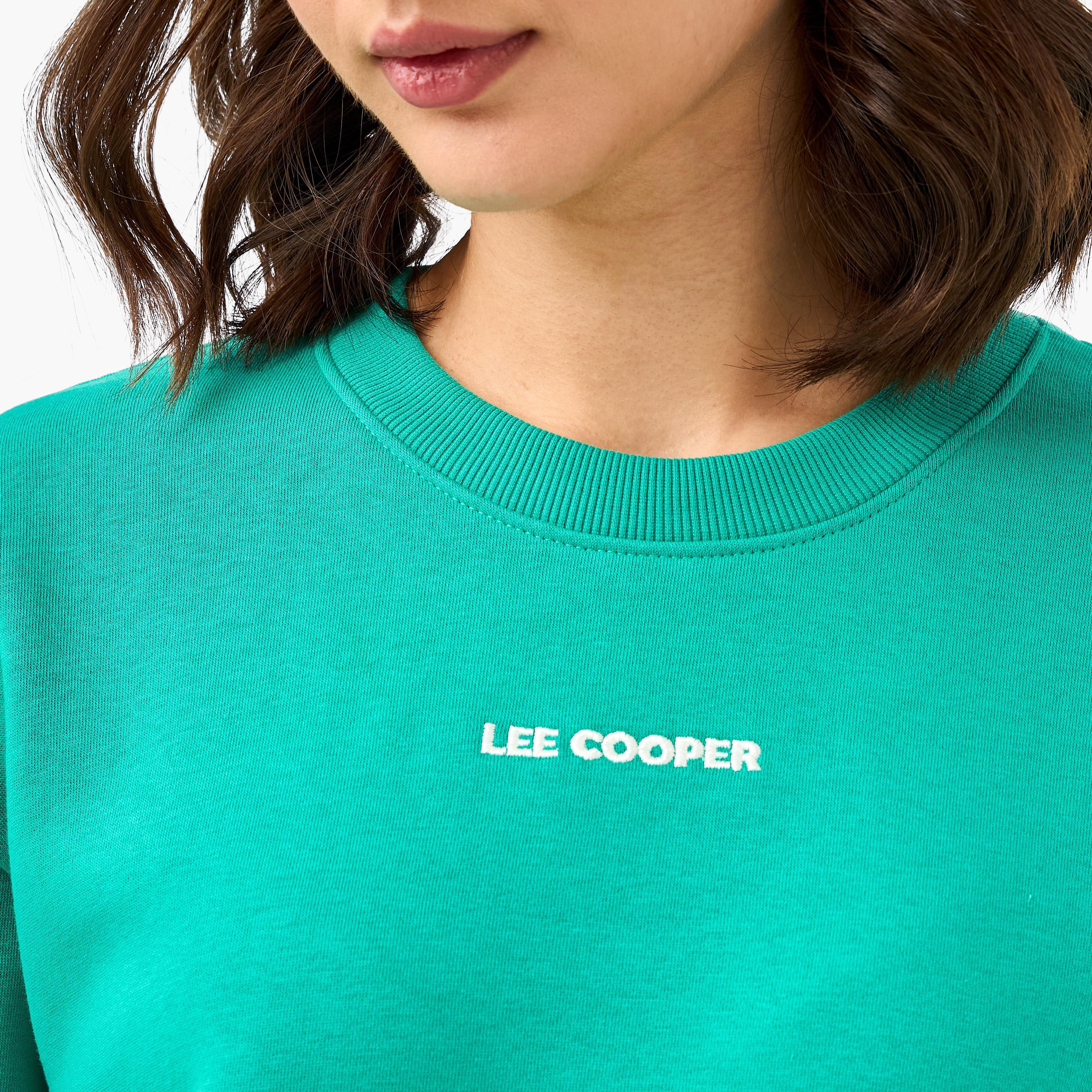 سويت شيرت بطبعات شعار من لي كوبر-women-winterwear-hoodiesandsweatshirts-sweatshirts-image-1