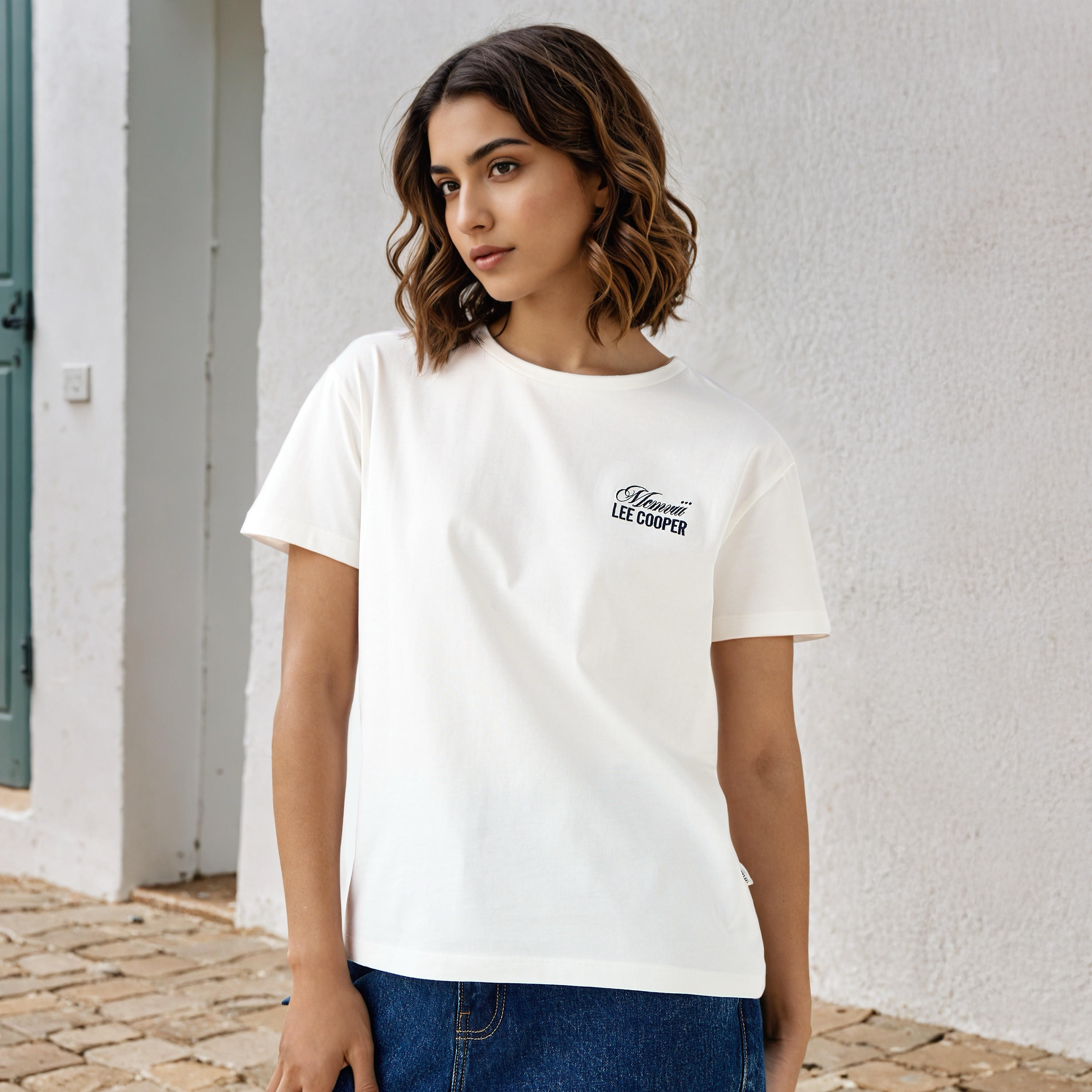 Lee Cooper Printed T-shirt-women-clothing-tshirts-image-1