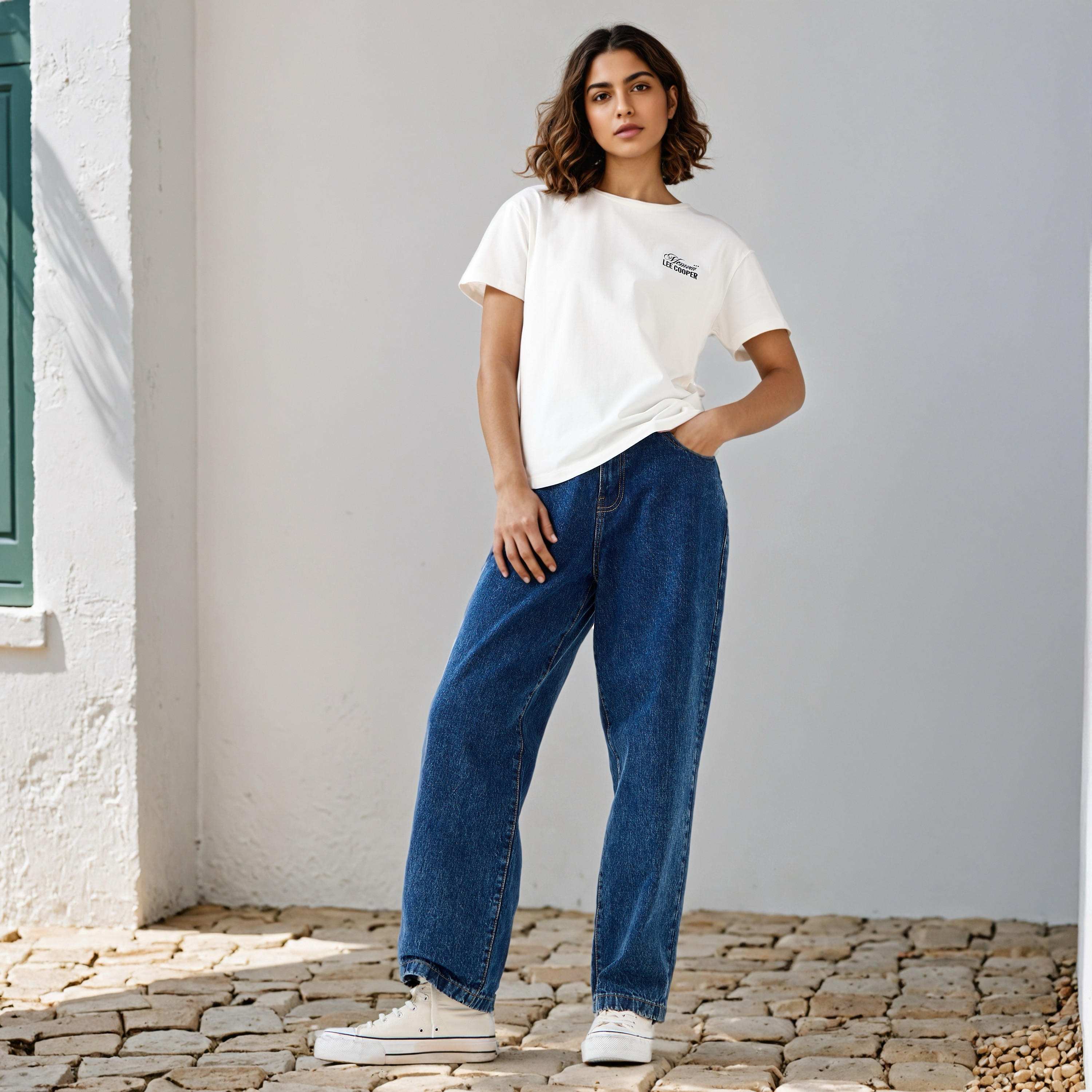 Lee Cooper Printed T-shirt-women-clothing-tshirts-image-2