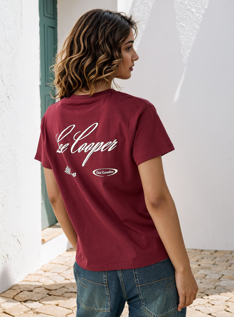 تيشيرت بطبعات من لي كوبر-women-clothing-tshirts-image-1