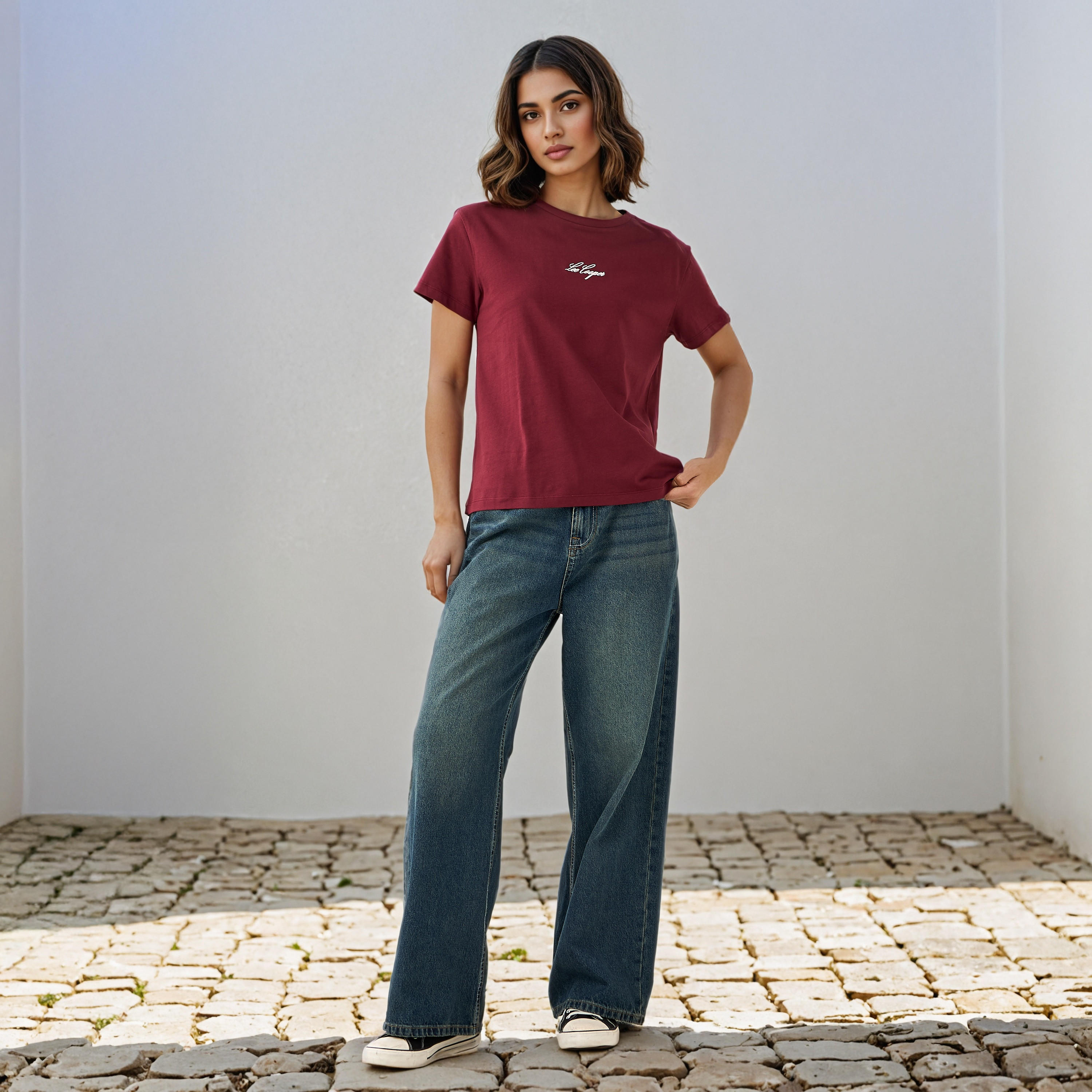 تيشيرت بطبعات من لي كوبر-women-clothing-tshirts-image-2