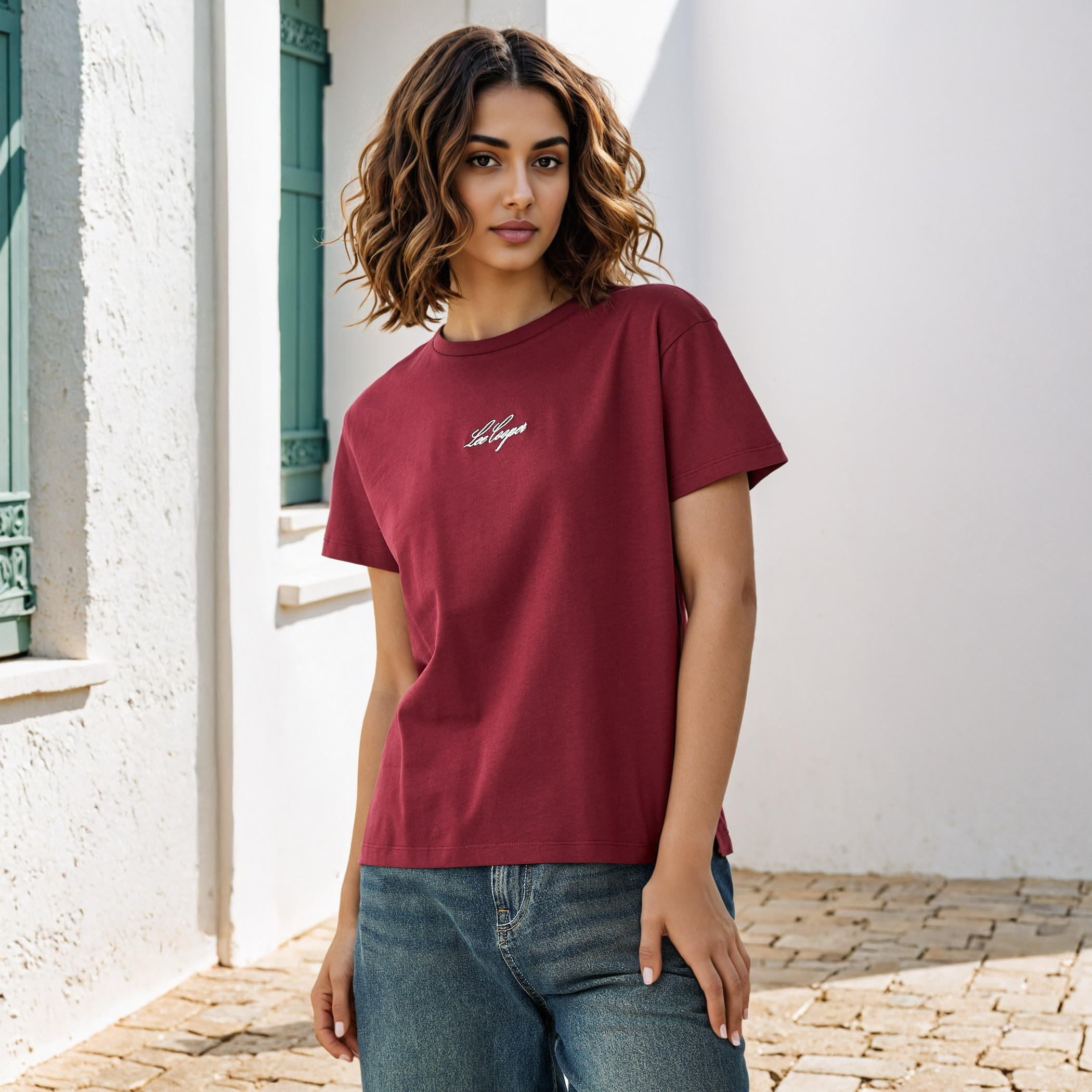 تيشيرت بطبعات من لي كوبر-women-clothing-tshirts-image-3