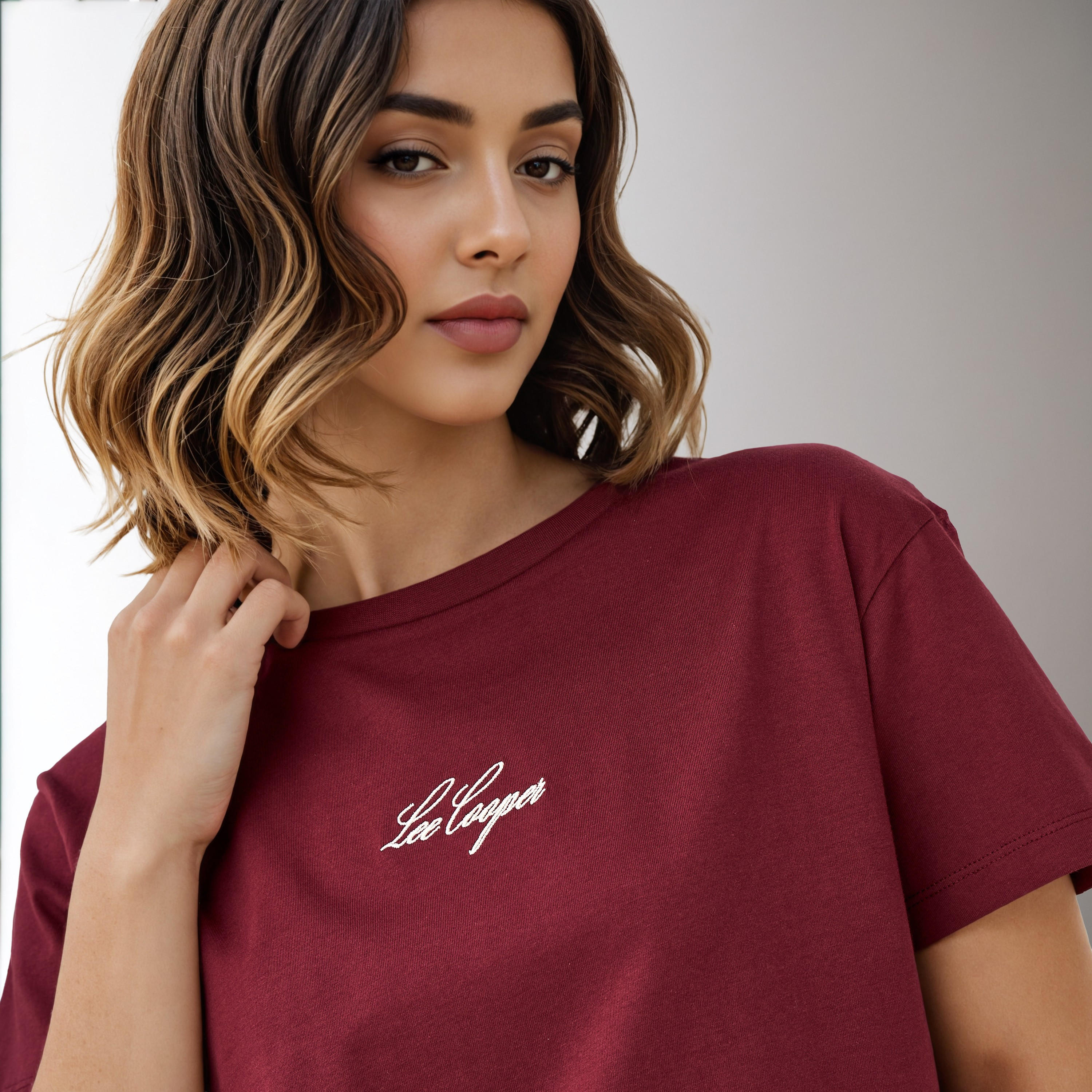 Lee Cooper Printed T-shirt-women-clothing-tshirts-image-4