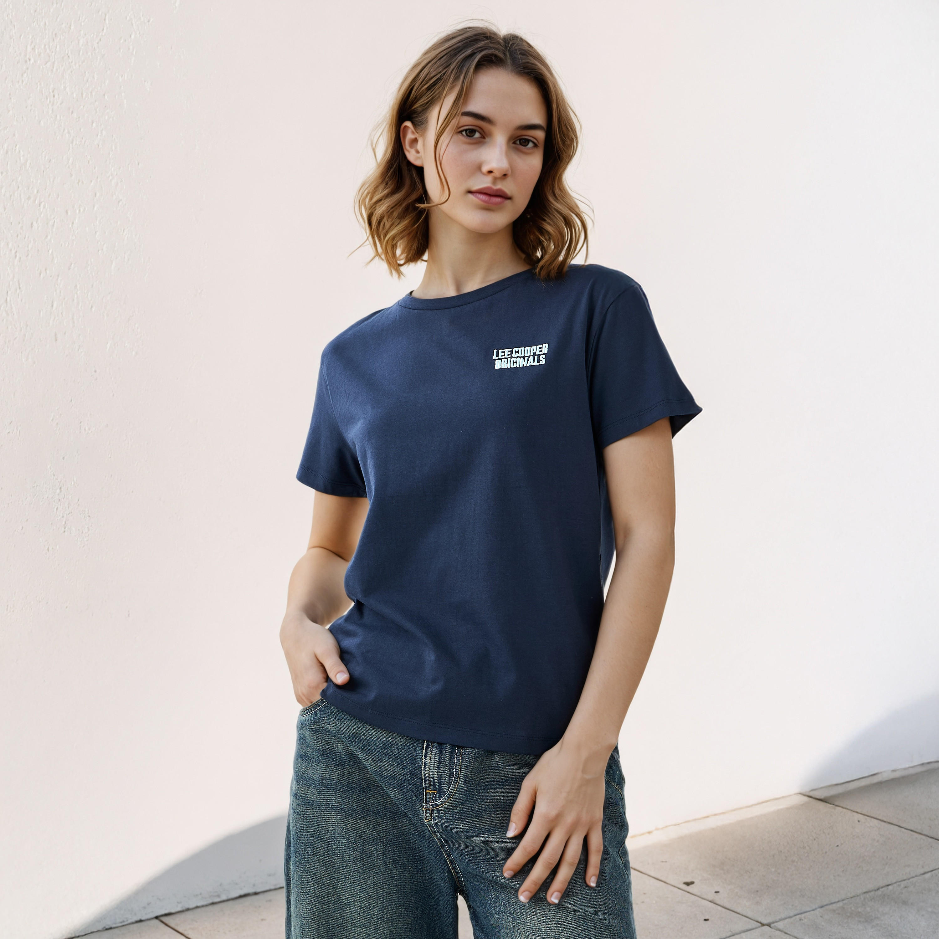 Lee Cooper Printed T-shirt-women-clothing-tshirts-image-2
