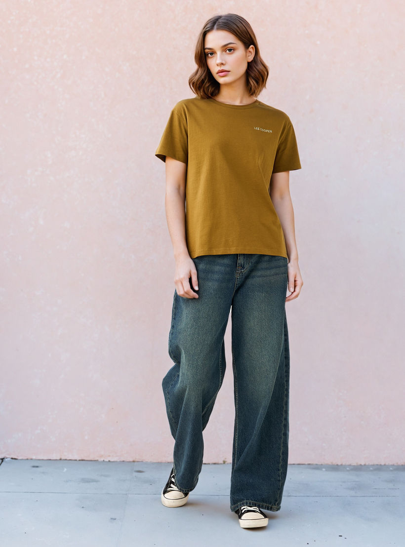 Lee Cooper Embroidered T-shirt-women-clothing-tshirts-image-4