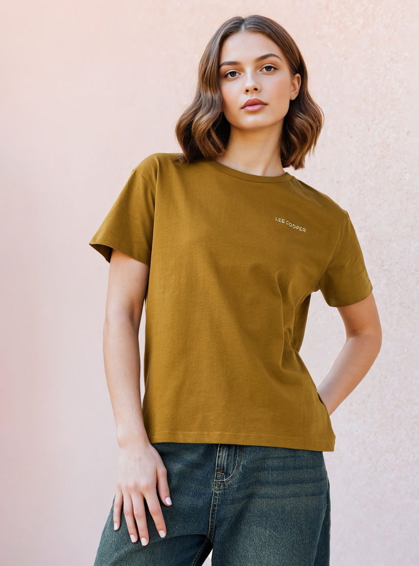 Lee Cooper Embroidered T-shirt-women-clothing-tshirts-image-5