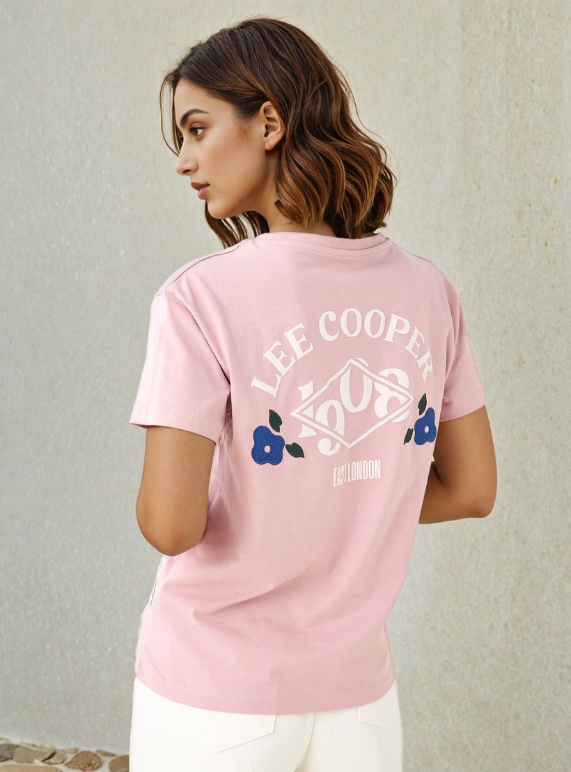 Lee Cooper Printed T-shirt-women-clothing-tshirts-image-1