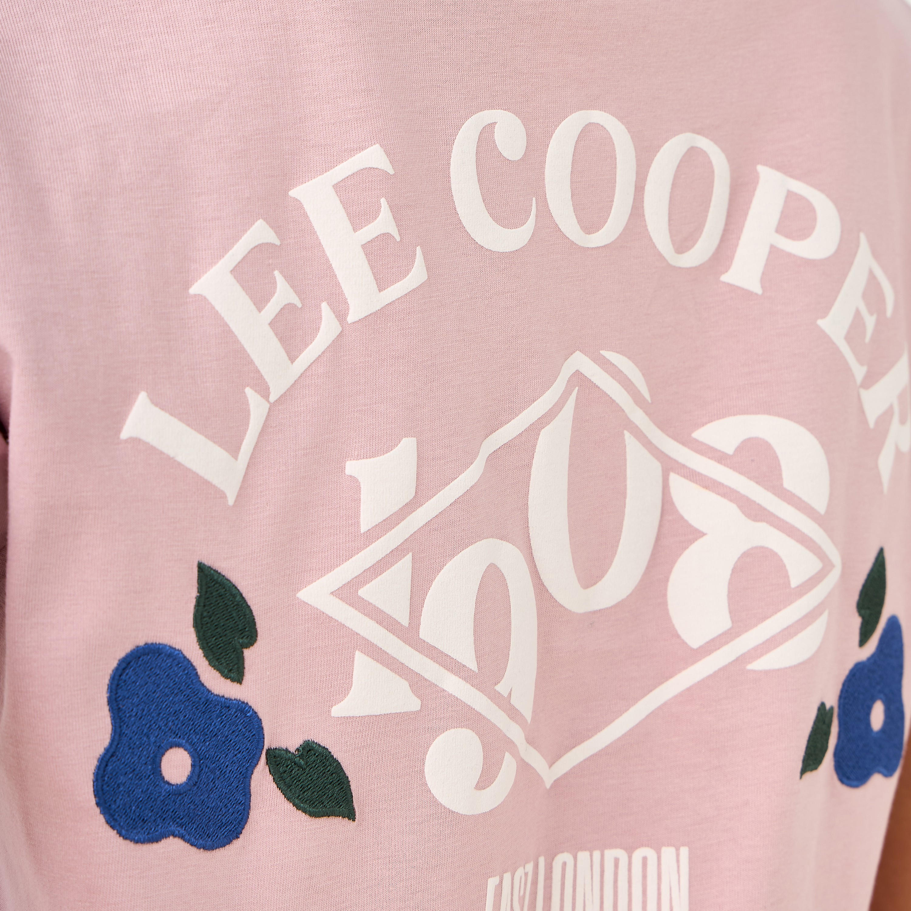 Lee Cooper Printed T-shirt-women-clothing-tshirts-image-3