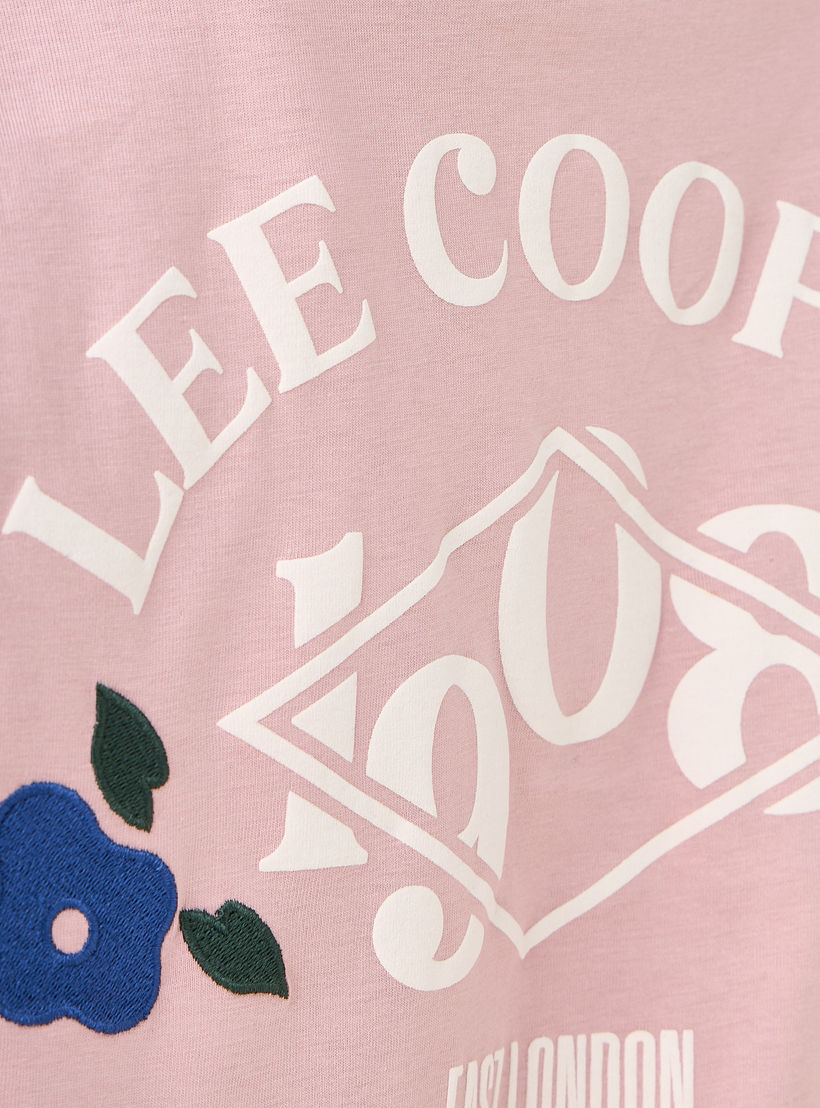 Lee Cooper Printed T-shirt-women-clothing-tshirts-image-3