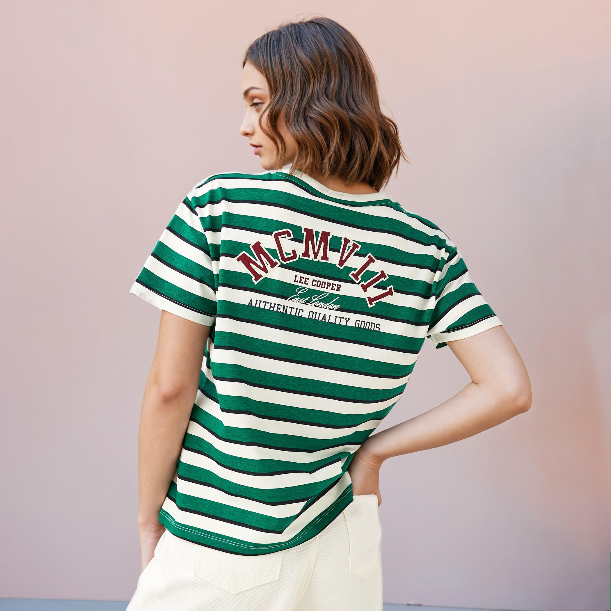 تيشيرت مخطط من لي كوبر-women-clothing-tshirts-image-5