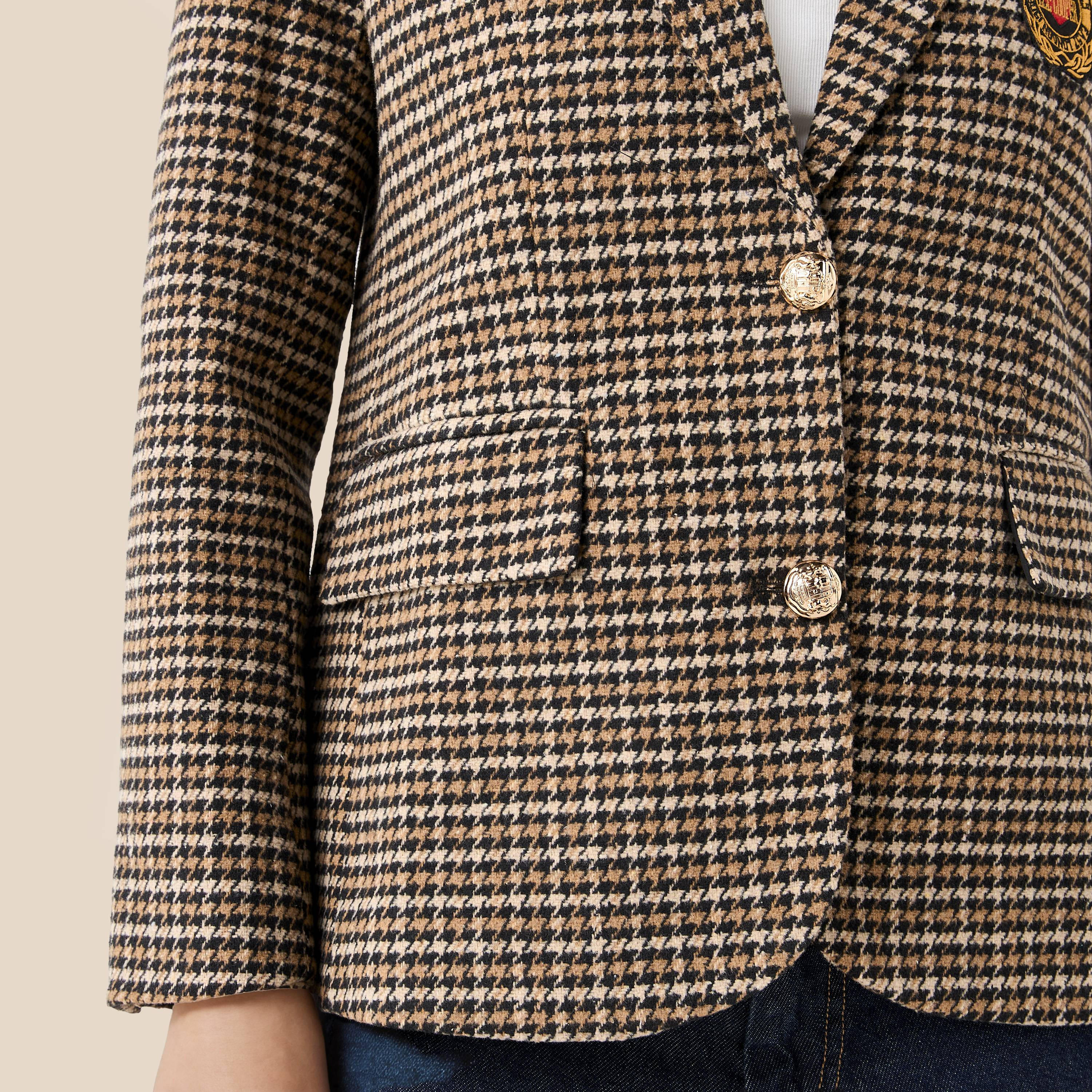 جاكيت توكسيدو قطن هوندستوث بارز الملمس من لي كوبر-women-winterwear-coatsandjackets-jackets-image-3