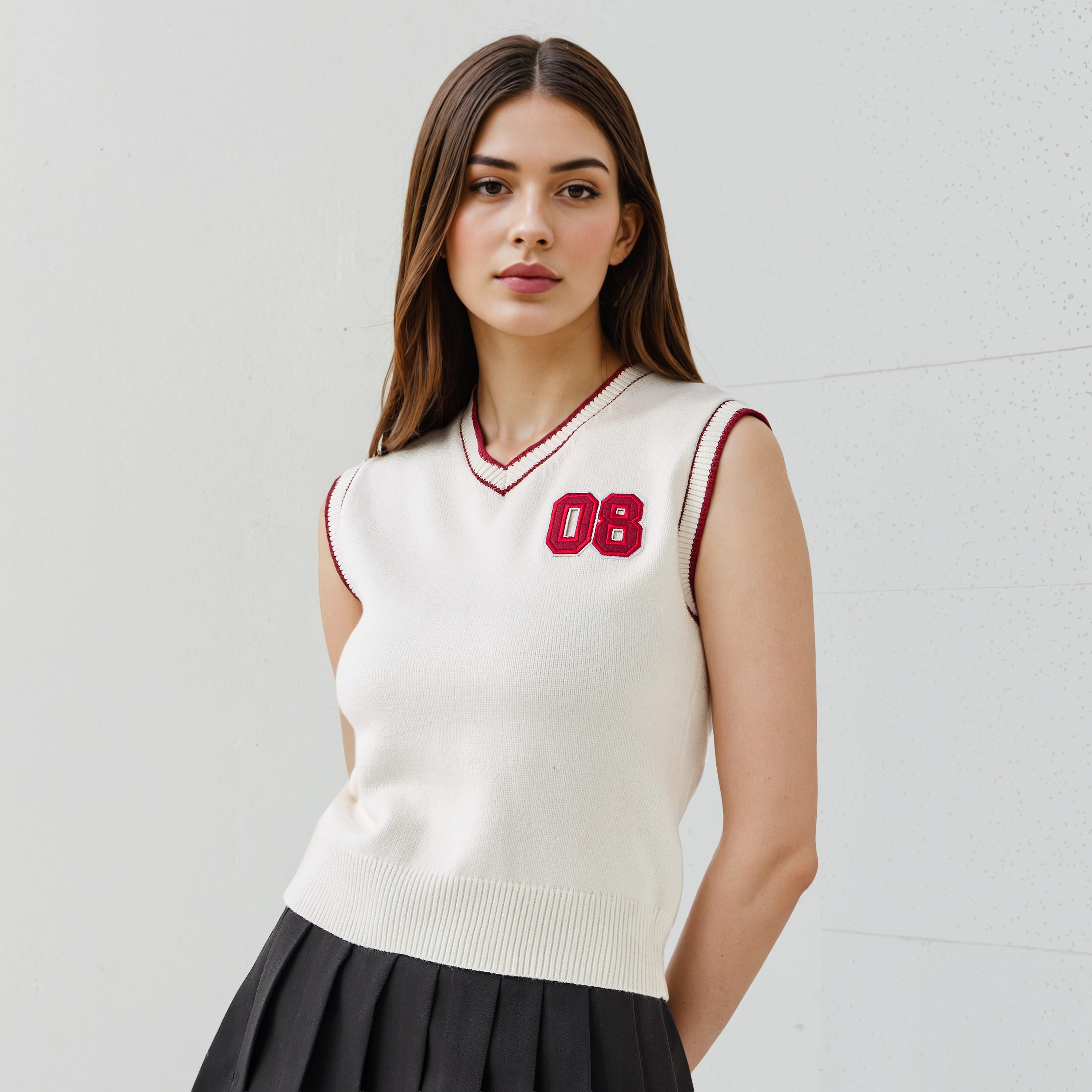 Lee Cooper Applique Sleeveless Sweater-women-clothing-cardigansandjumpers-jumpers-image-1