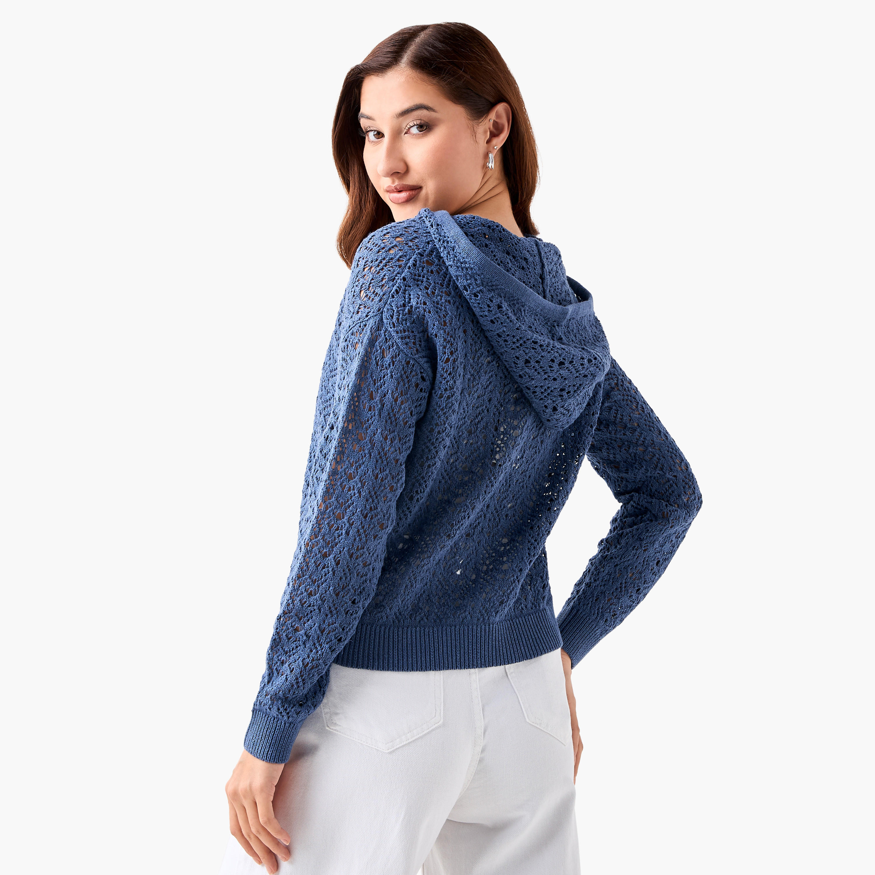Lee Cooper Sweater with Mesh Texture-women-clothing-cardigansandjumpers-jumpers-image-4