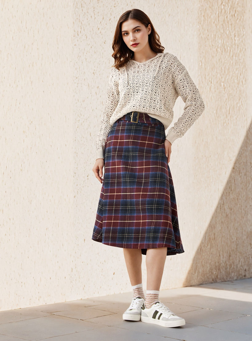 كنزة بملمس شبكي من لي كوبر-women-clothing-cardigansandjumpers-jumpers-image-2