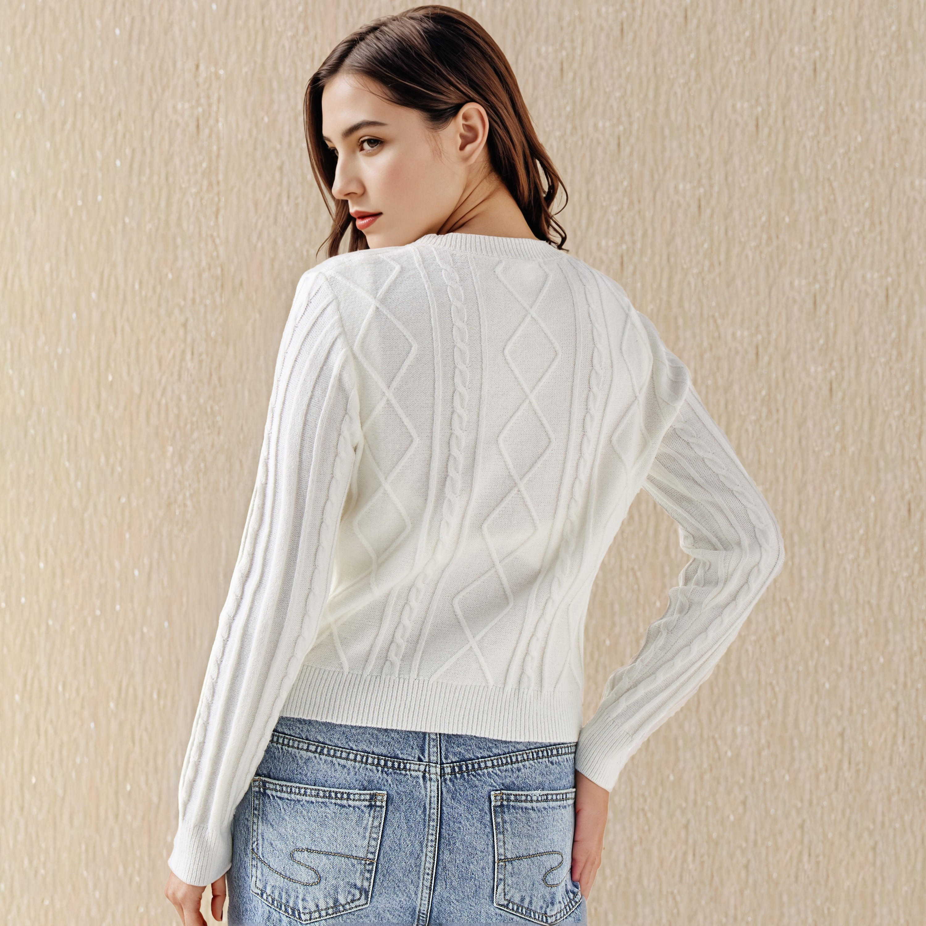 Lee Cooper Regular Fit Cardigan with Embellishment Cotton-women-winterwear-cardigansandjumpers-cardigans-image-3