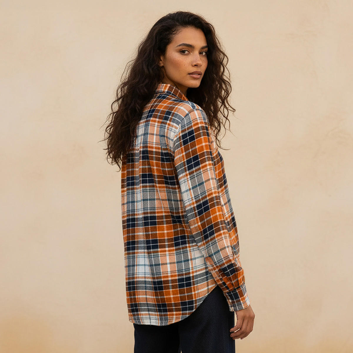 قميص فيسكوز بجيب من لي كوبر-women-clothing-shirtsandblouses-shirts-image-4