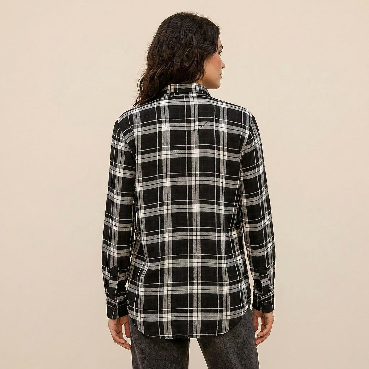 Lee Cooper Viscose Shirt with Pocket-women-clothing-shirtsandblouses-shirts-image-4