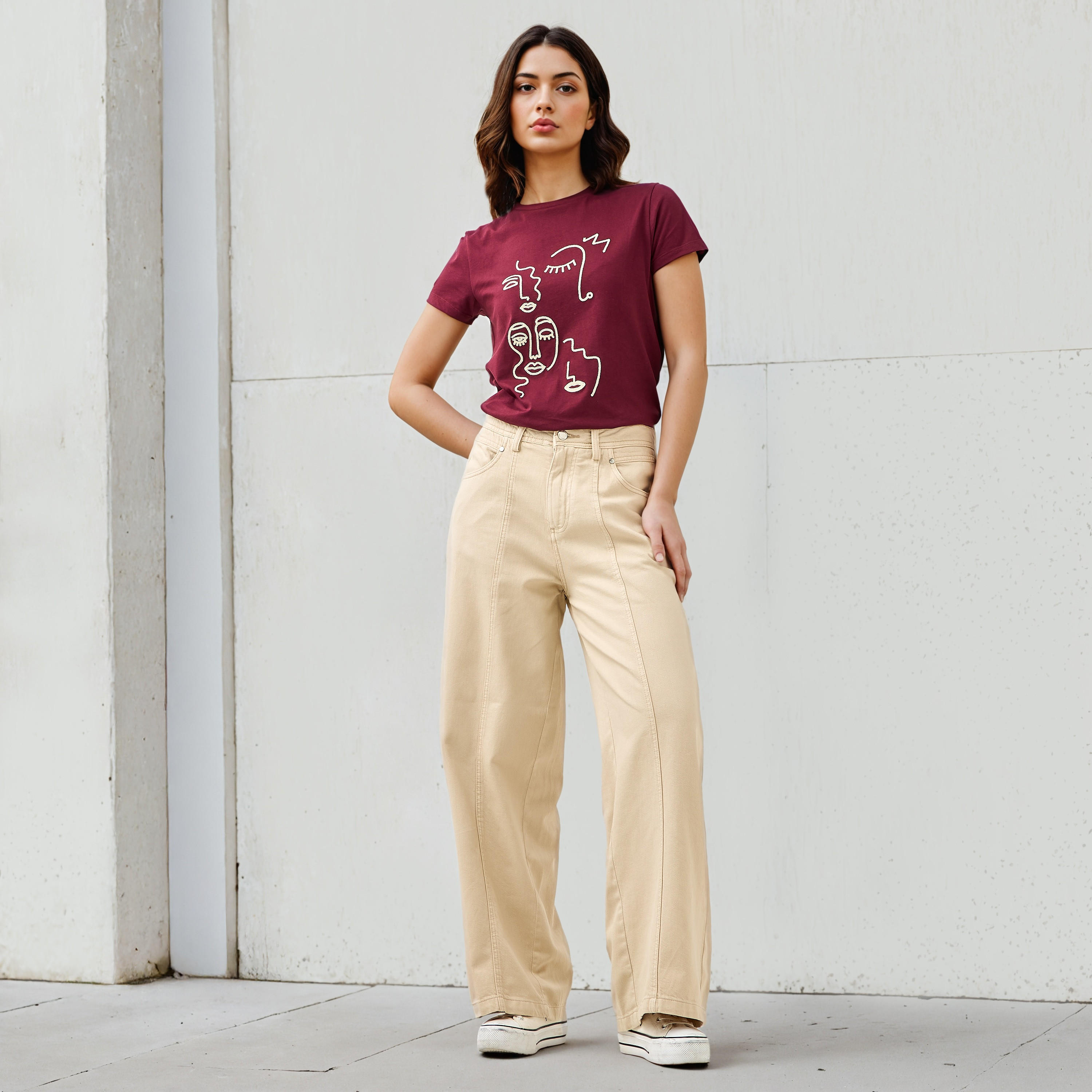 بنطلون جينز واسع الساقين من لي كوبر-women-clothing-bottoms-jeans-image-3