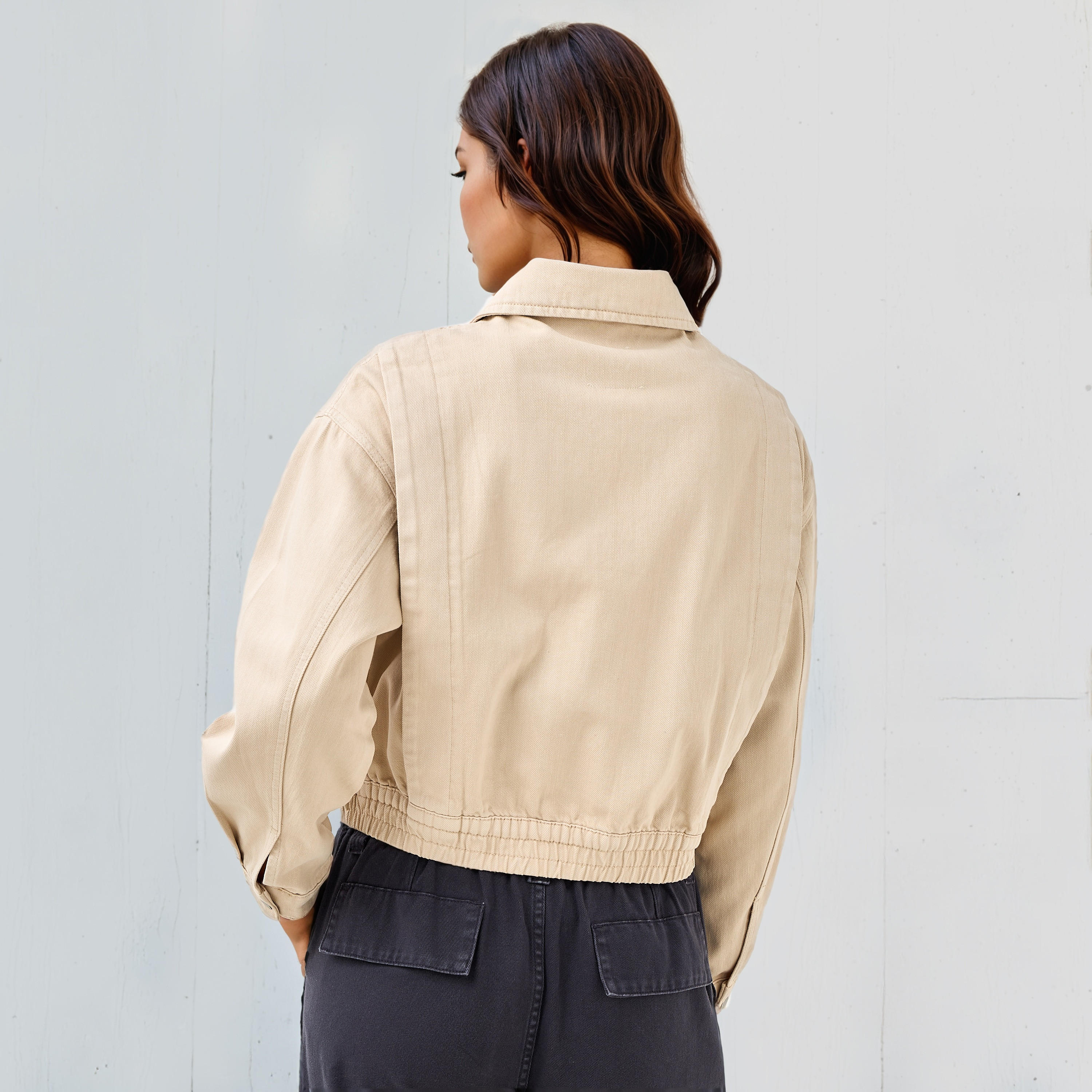 جاكيت دينم بياقة عادية من لي كوبر-women-winterwear-coatsandjackets-jackets-image-3