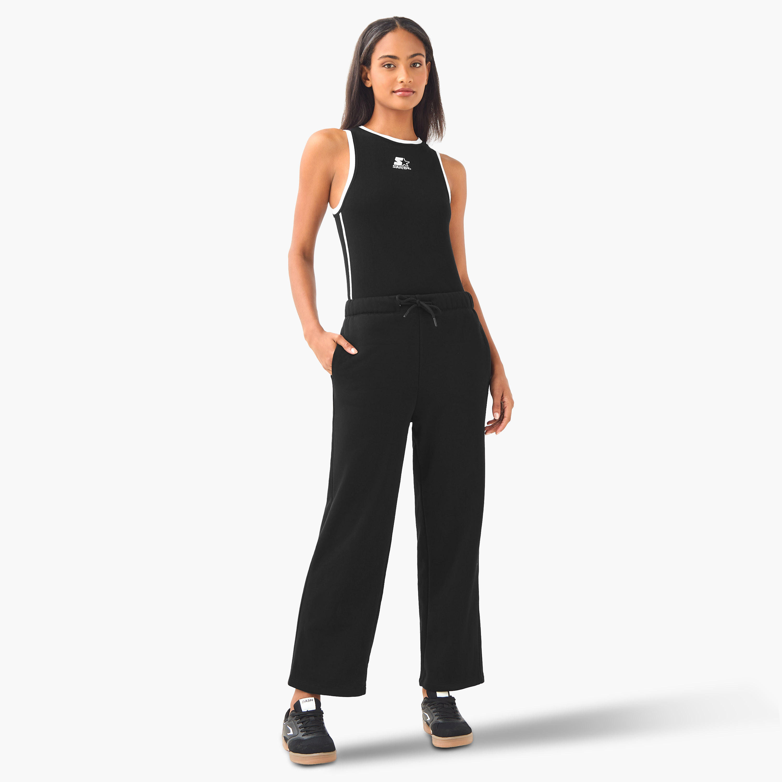 Lee Cooper Relaxed Fit Joggers with Drawstring Closure-women-clothing-bottoms-joggers-image-2