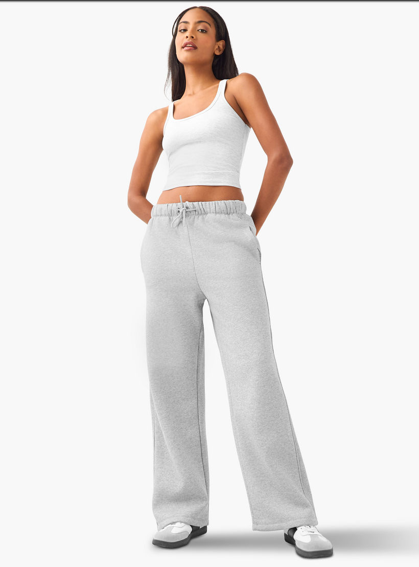 Lee Cooper Relaxed Fit Joggers with Drawstring Closure-women-clothing-bottoms-joggers-image-2
