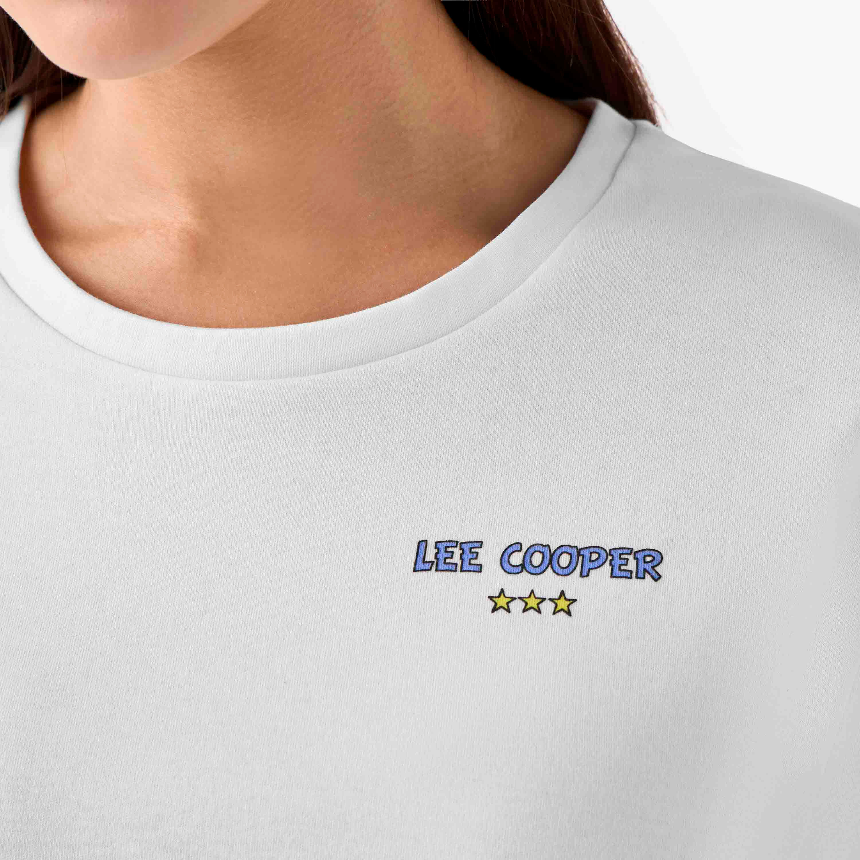 Lee Cooper T-shirt Regular Fit with Logo Print Cotton-women-clothing-tshirts-image-3