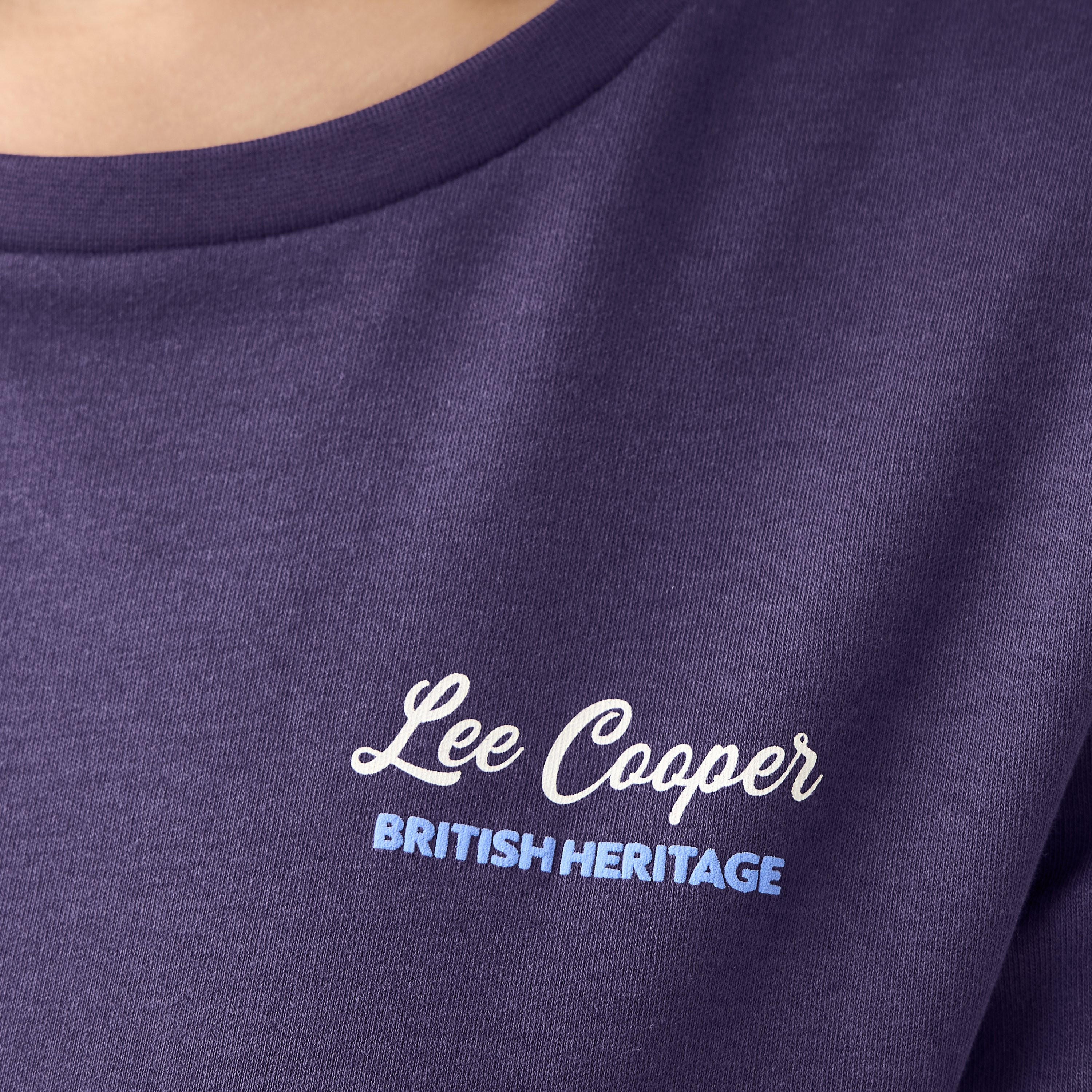 Lee Cooper T-shirt Regular Fit with Logo Print Cotton-women-clothing-tshirts-image-3