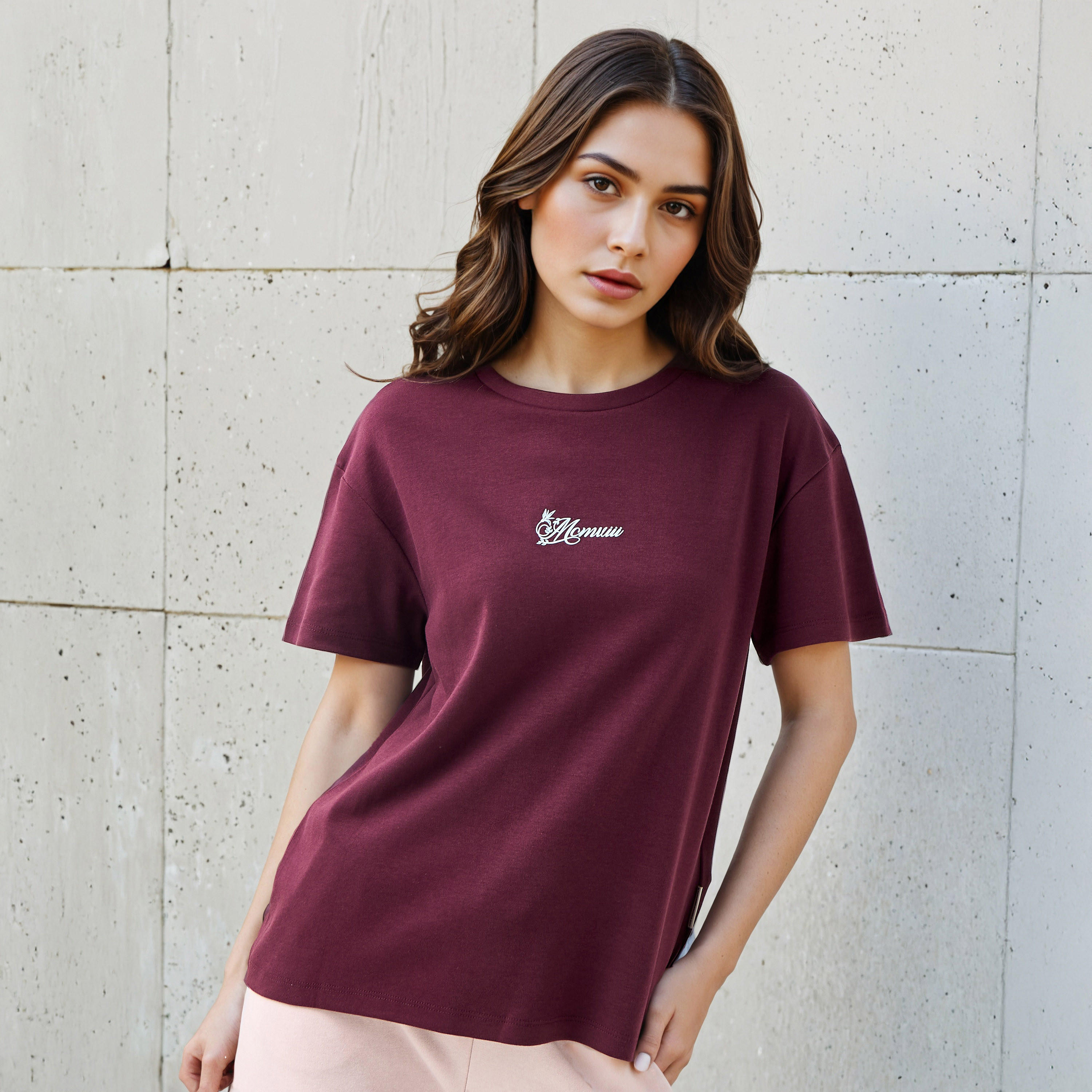 Lee Cooper T-shirt Regular Fit with Logo Print Cotton-women-clothing-tshirts-image-4