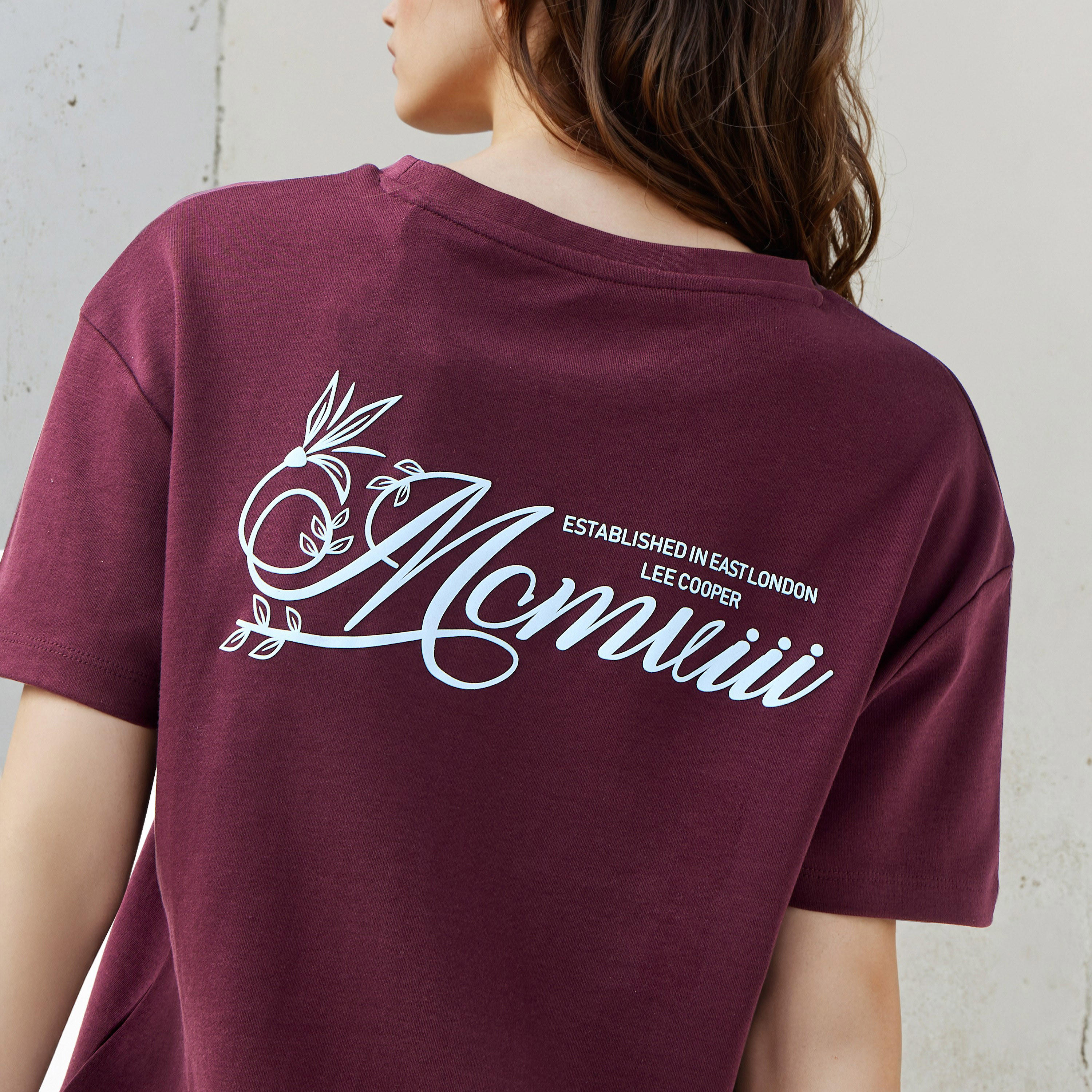 Lee Cooper T-shirt Regular Fit with Logo Print Cotton-women-clothing-tshirts-image-5