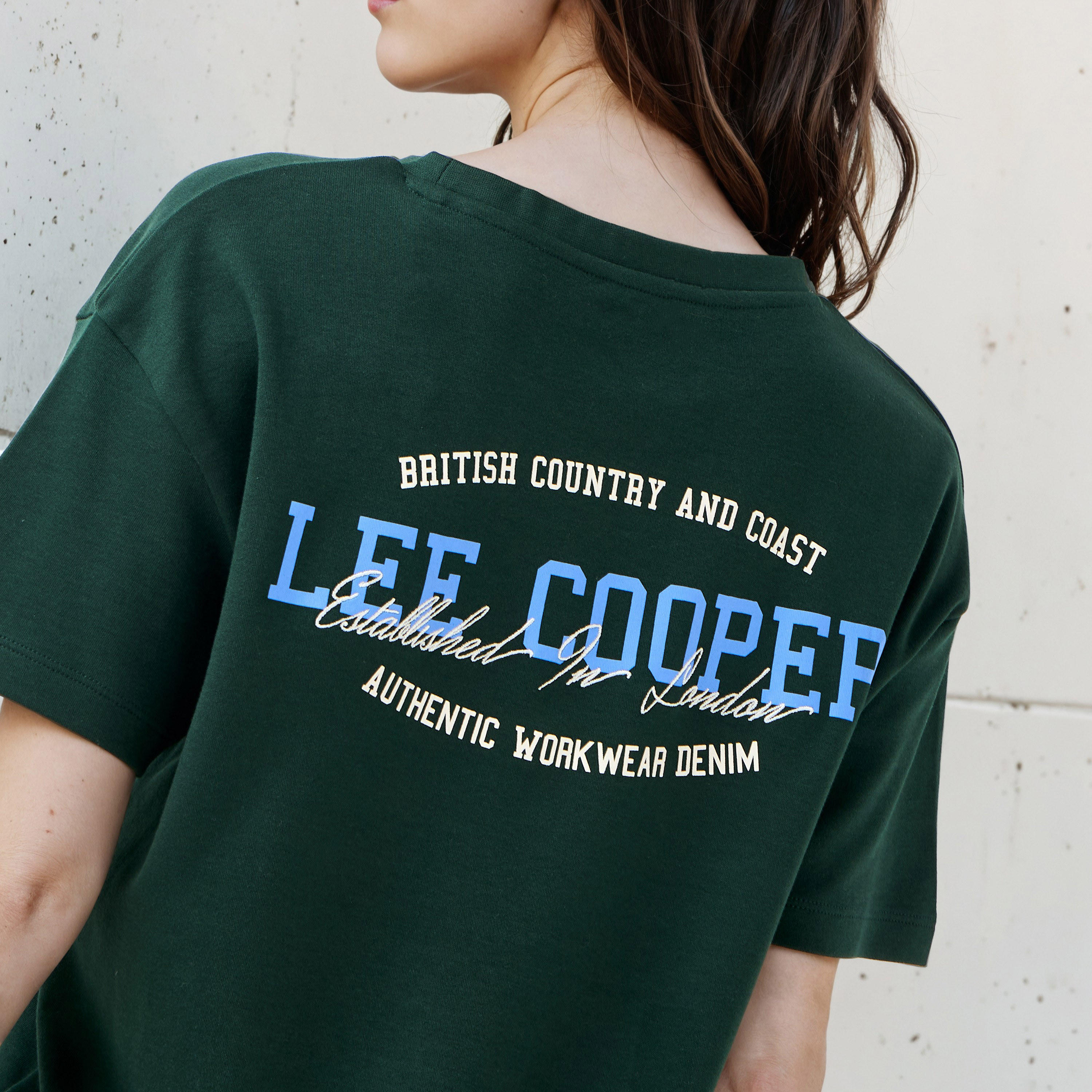 Lee Cooper T-shirt Regular Fit with Logo Print Cotton-women-clothing-tshirts-image-5