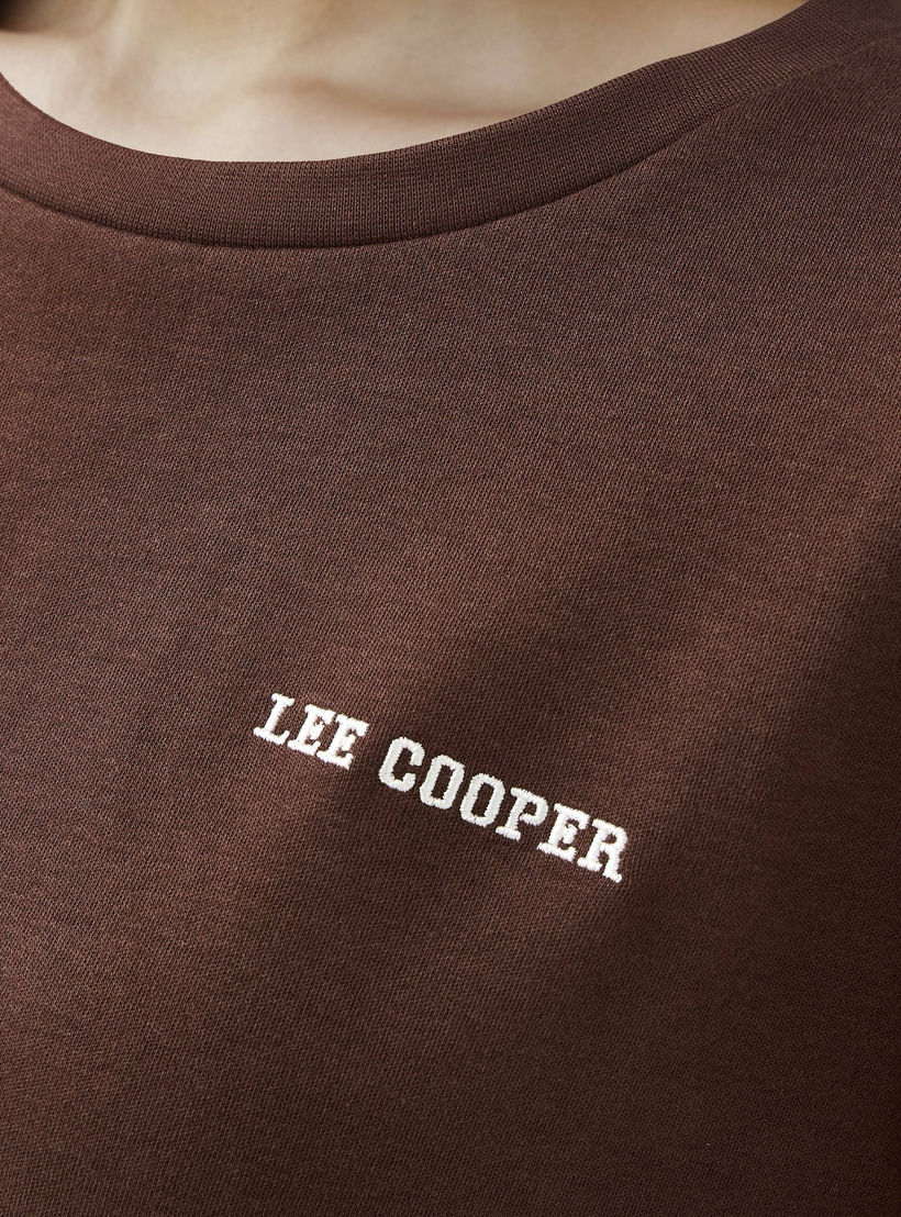 Lee Cooper T-shirt Regular Fit with Logo Print Cotton-women-clothing-tshirts-image-4