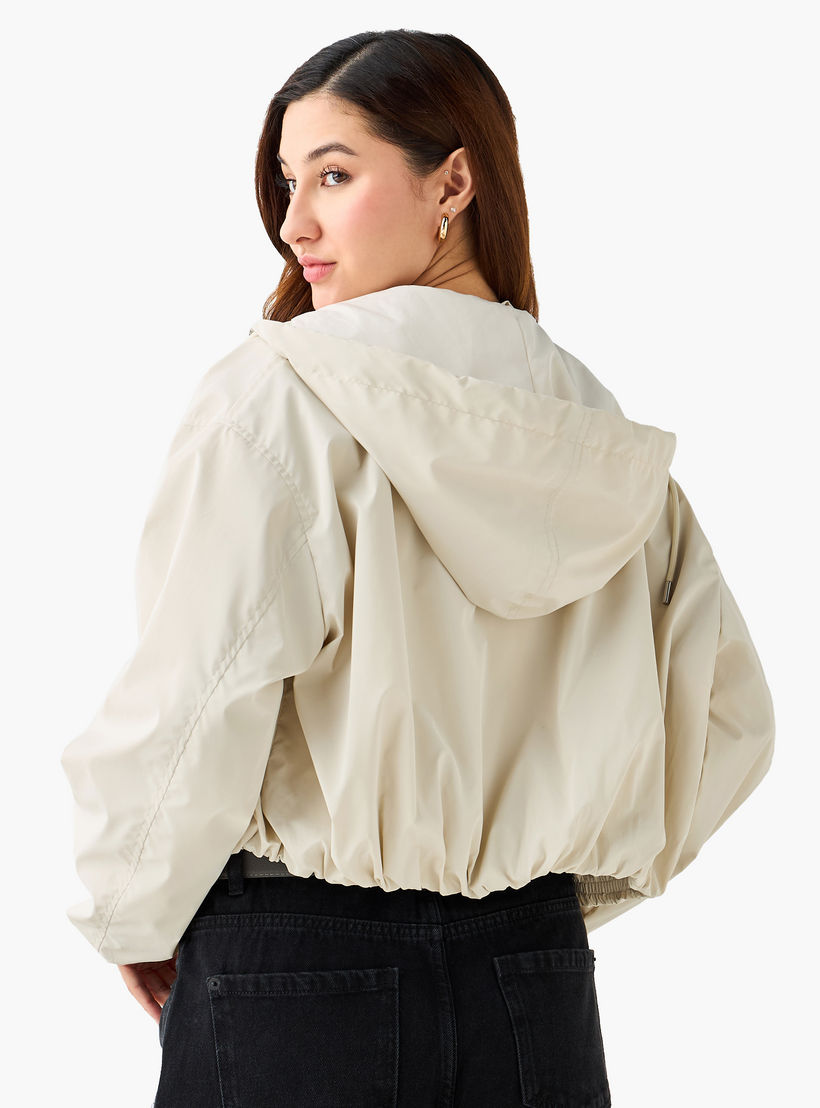 جاكيت فيرونيكا قصير مع قبعة من لي كوبر-women-winterwear-coatsandjackets-jackets-image-2