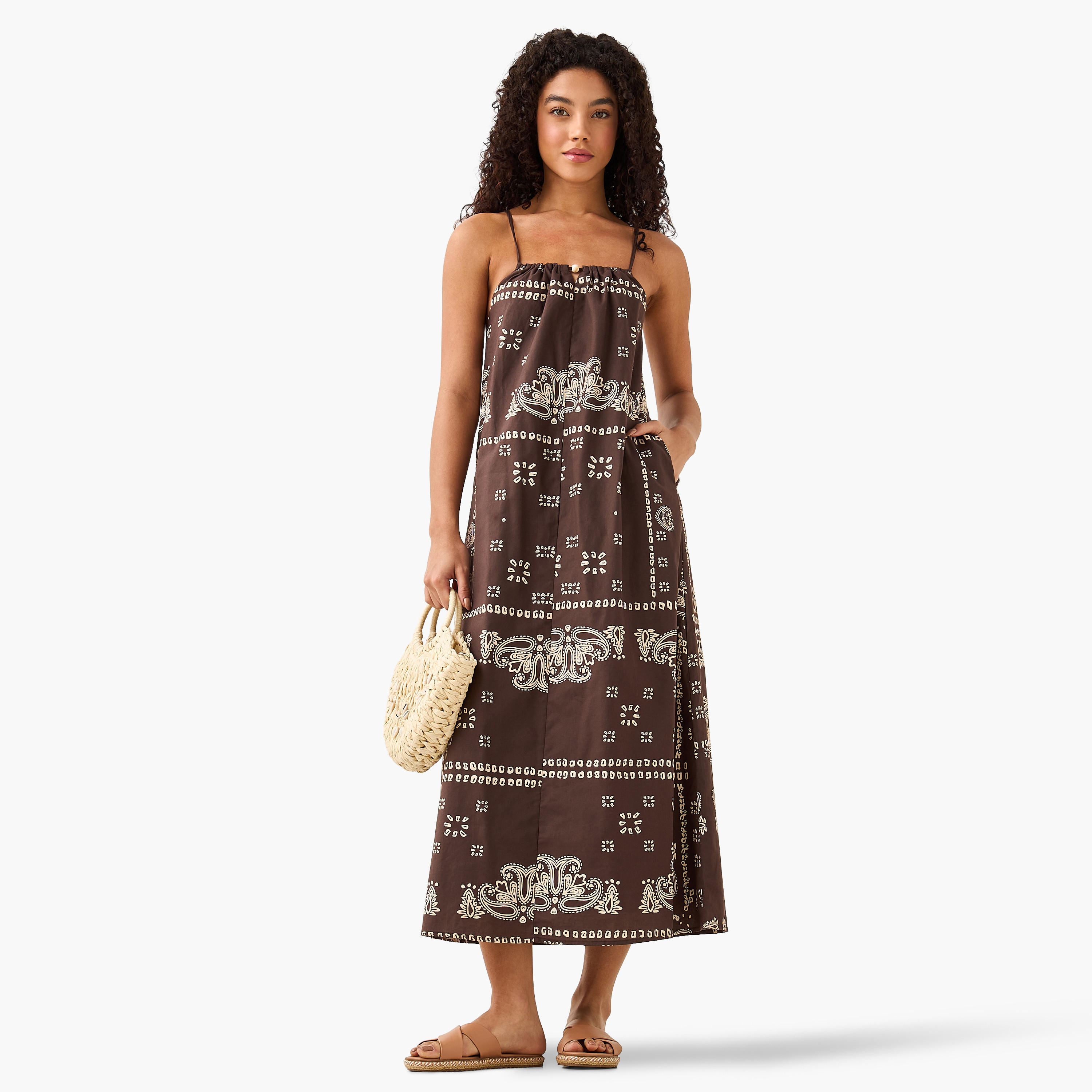 فستان حفلات بطبعات مع جيوب-women-clothing-dresses-image-3