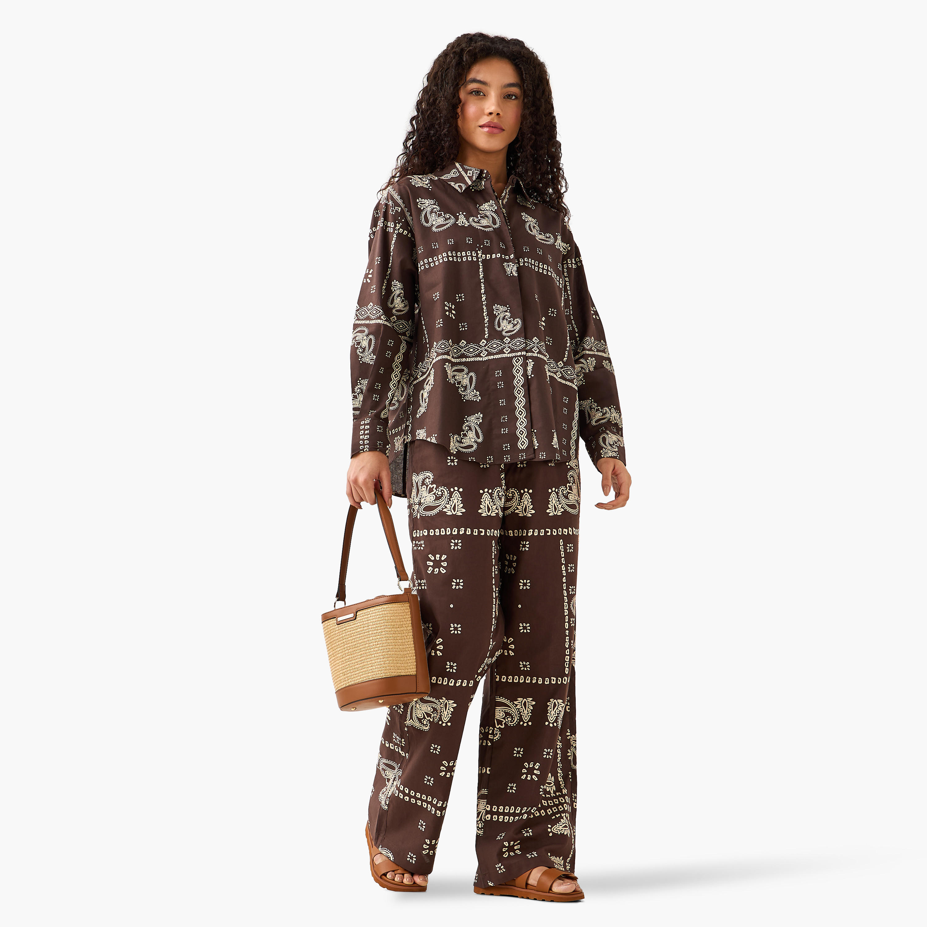 قميص من مزيج الكتان بطبعات من لي كوبر-women-clothing-shirtsandblouses-shirts-image-3