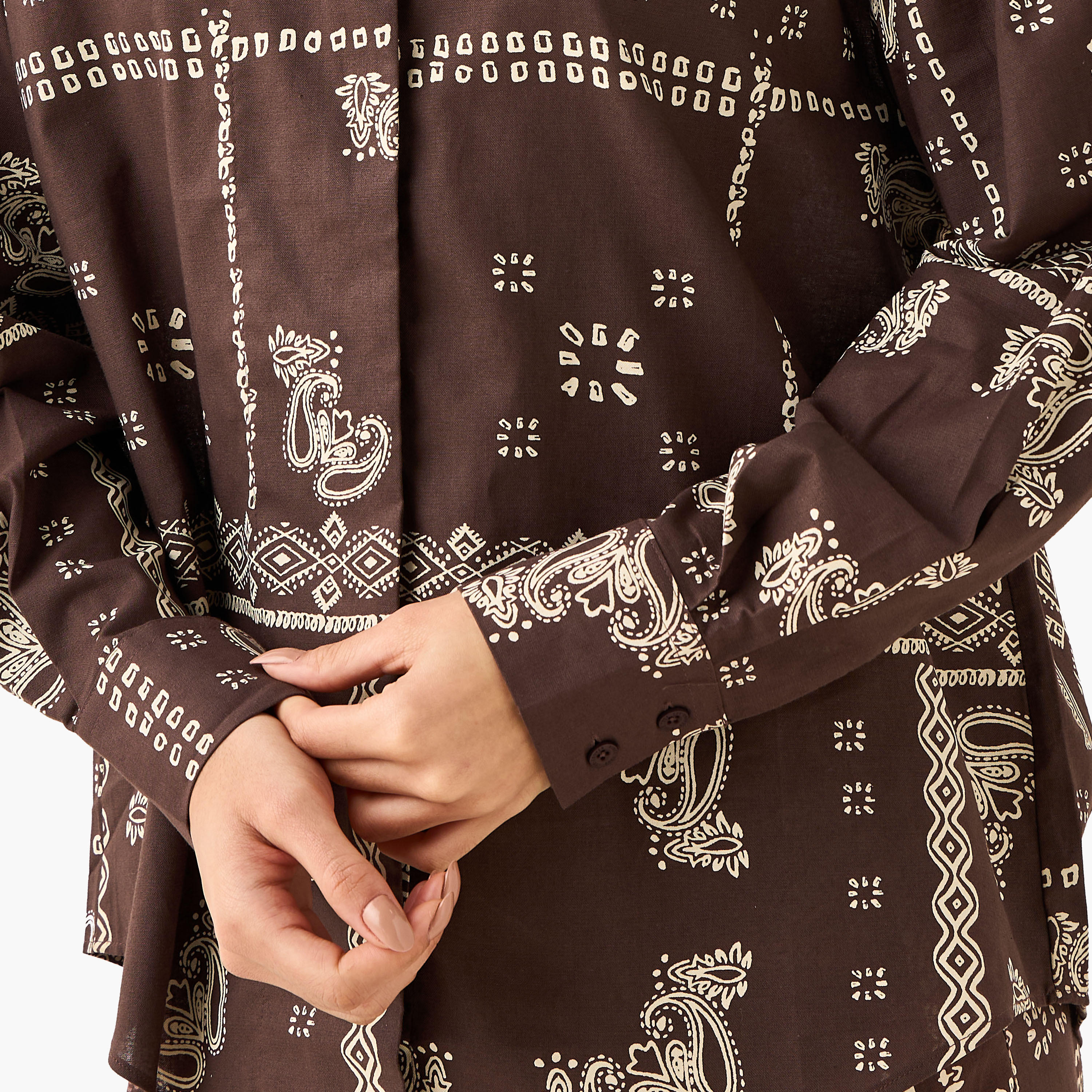 قميص من مزيج الكتان بطبعات من لي كوبر-women-clothing-shirtsandblouses-shirts-image-5