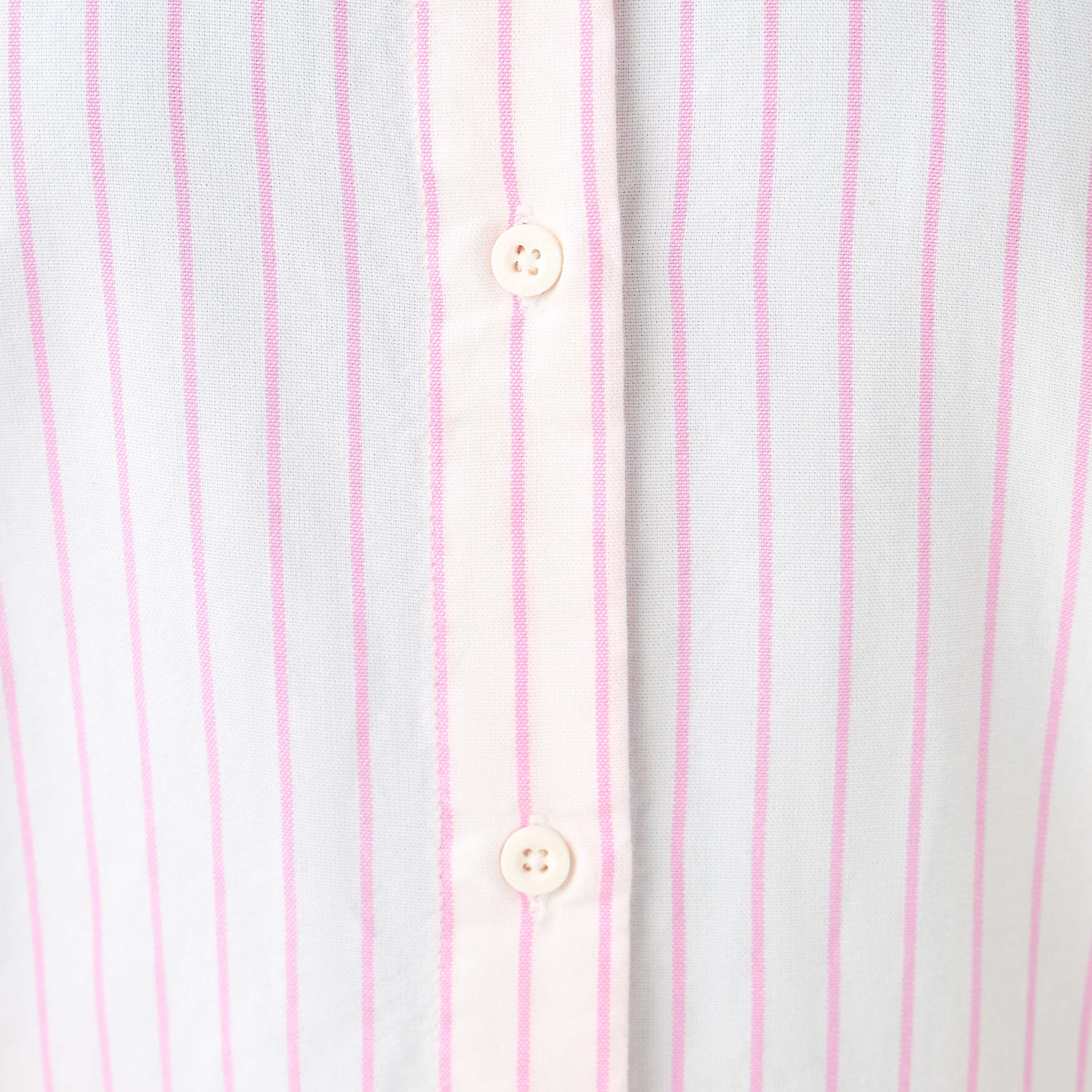قميص أكسفورد قطن طويل مقلم من لي كوبر-women-clothing-shirtsandblouses-shirts-image-6