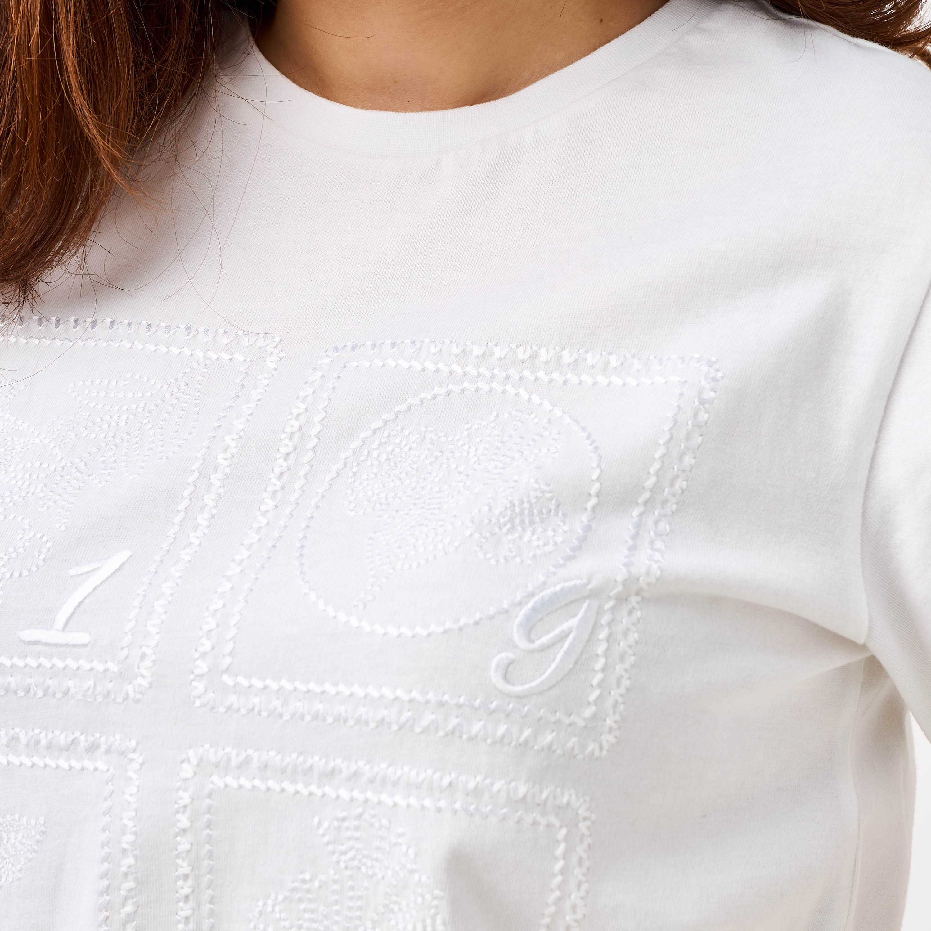 Lee Cooper Regular Fit Cotton T-shirt with Embroidery-women-clothing-tshirts-image-6