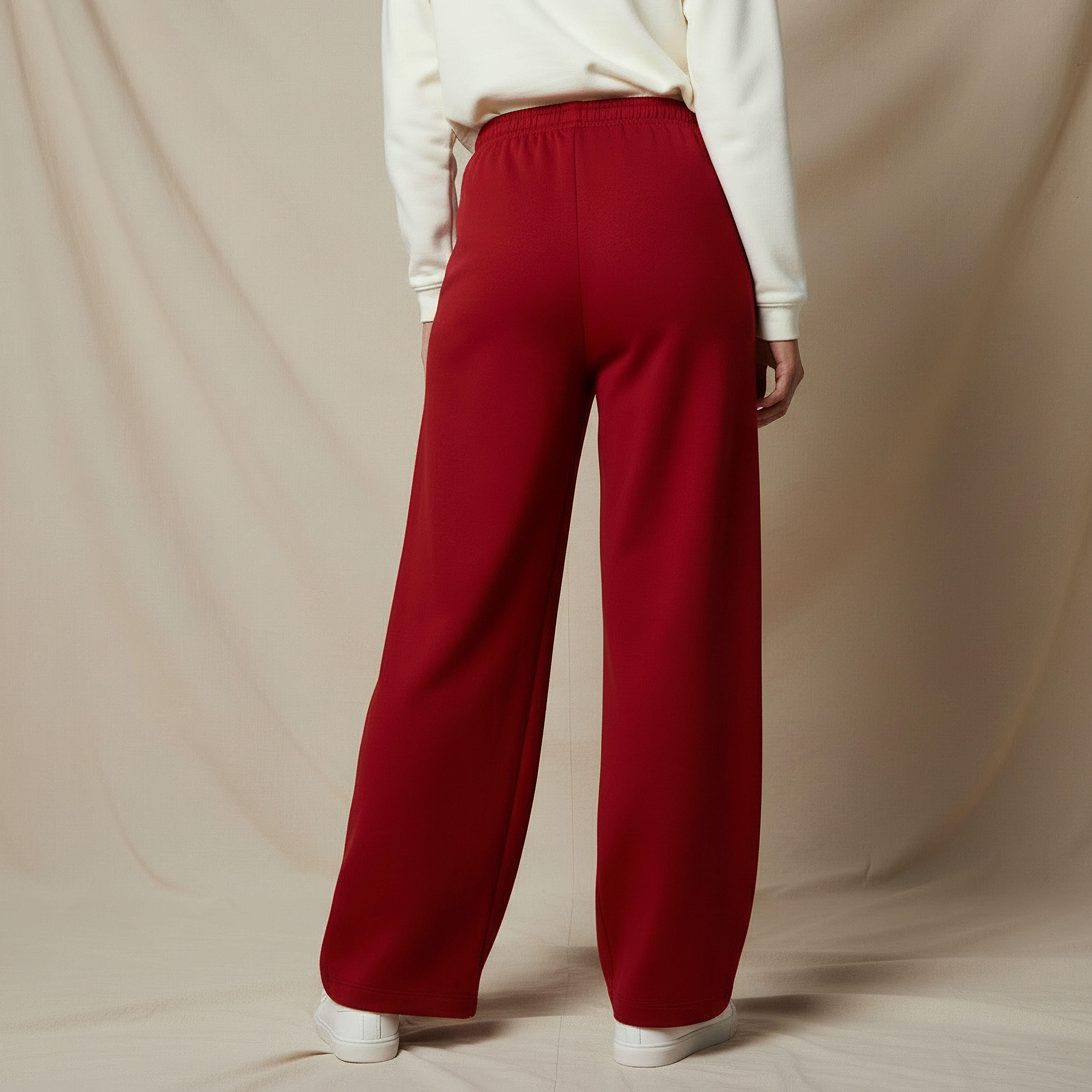 Lee Cooper Straight Fit Elasticated Waist Pants-women-clothing-bottoms-joggers-image-3