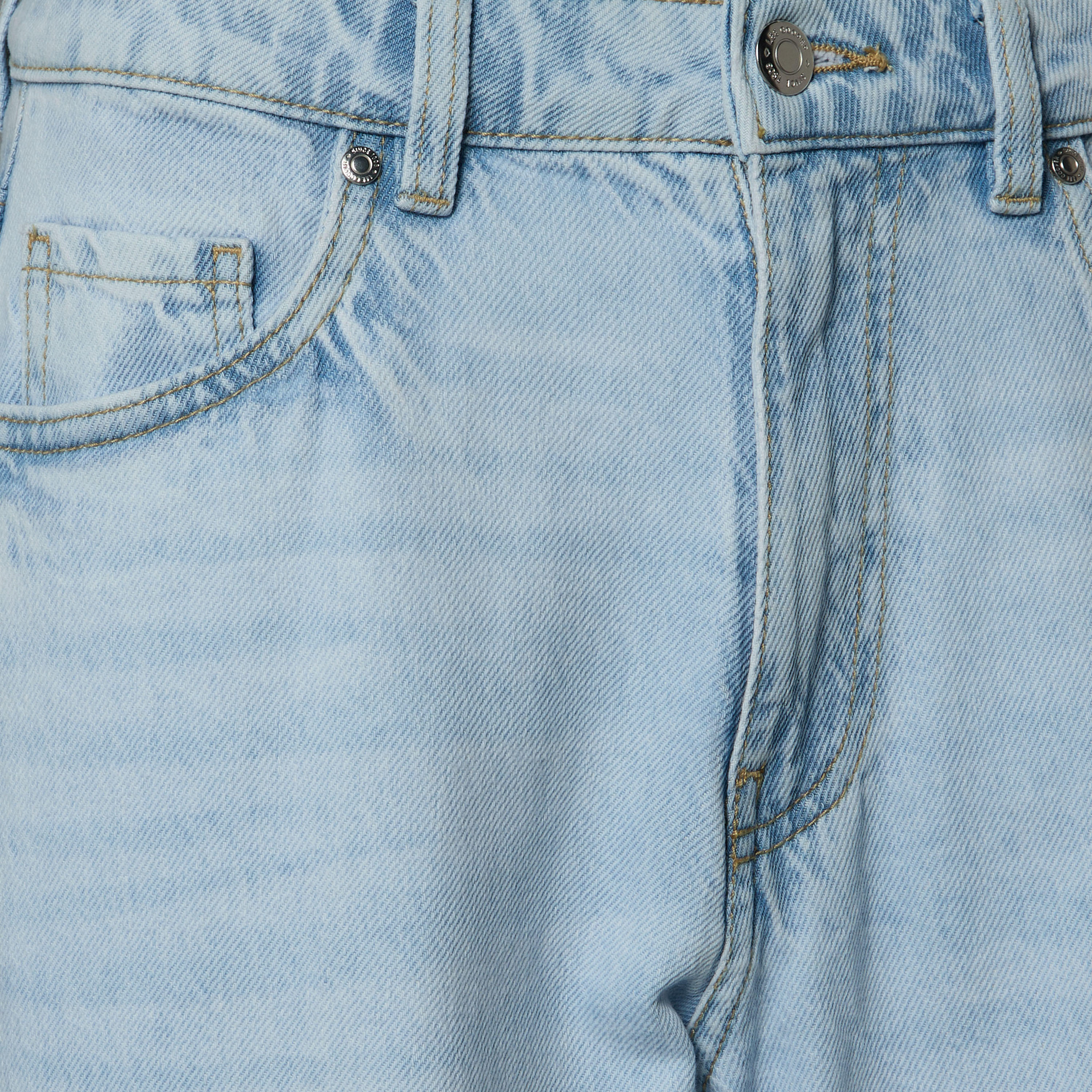 بنطلون جينز بخصر مرن وساق واسعة من لي كوبر-women-clothing-bottoms-jeans-image-4