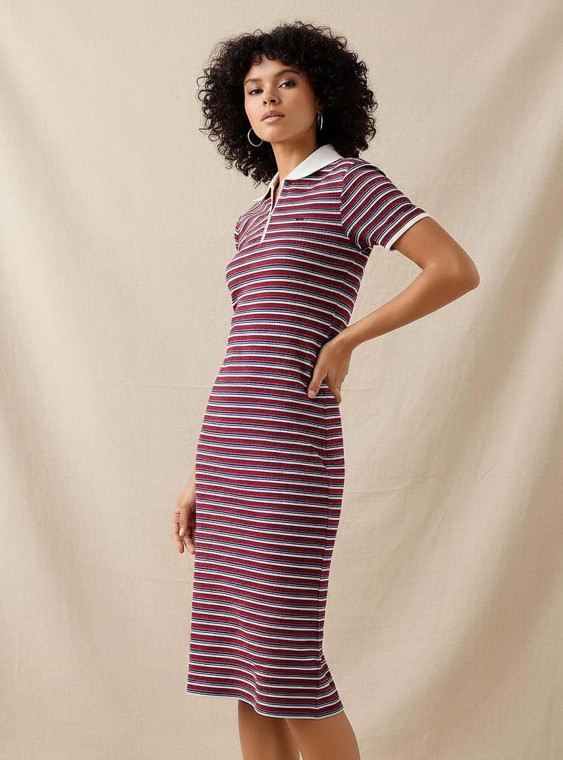 فستان ميدي شيفت بسحاب إغلاق من لي كوبر-women-clothing-dresses-image-5