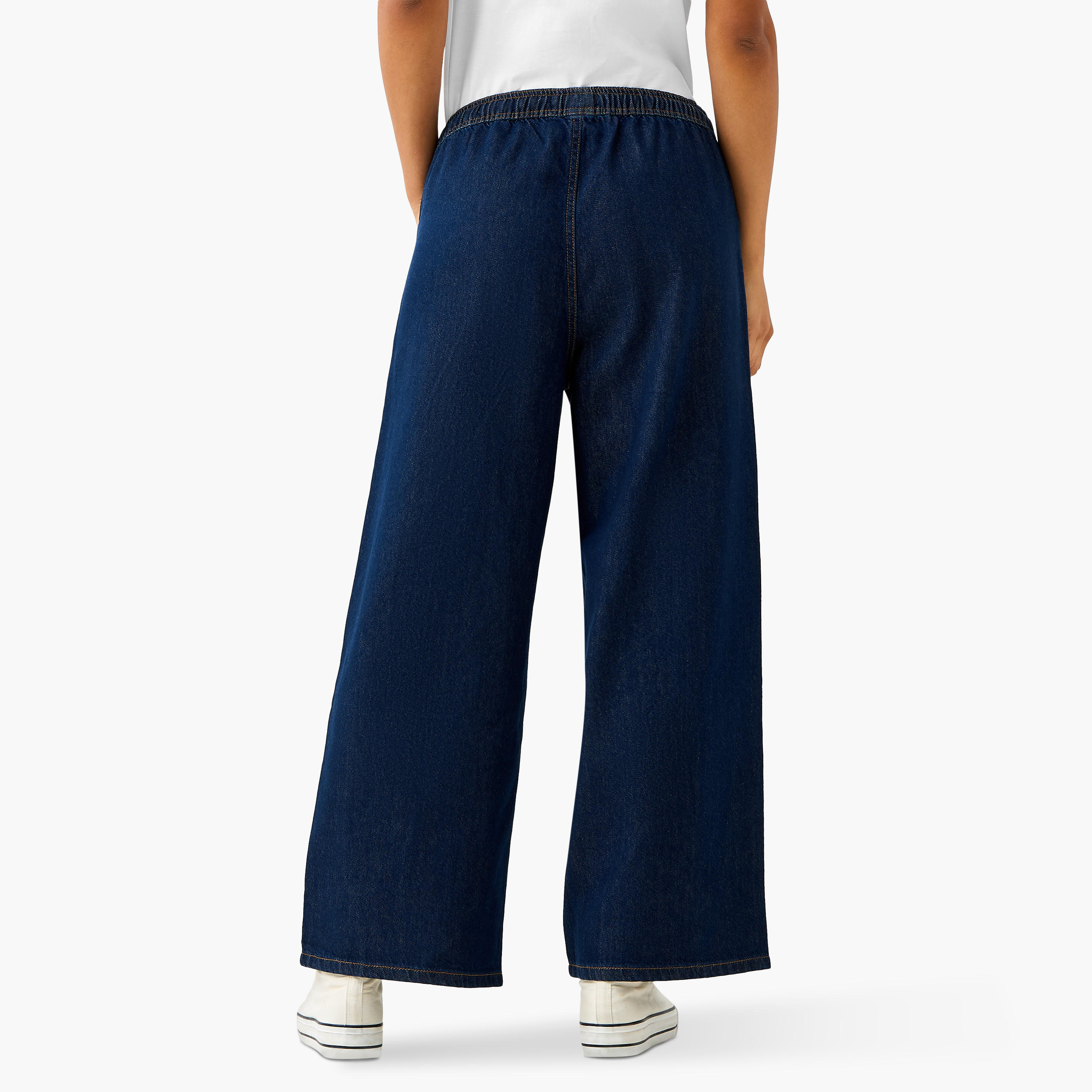 Lee Cooper Regular Fit Drawstring Waist Jeans-women-clothing-bottoms-jeans-image-3