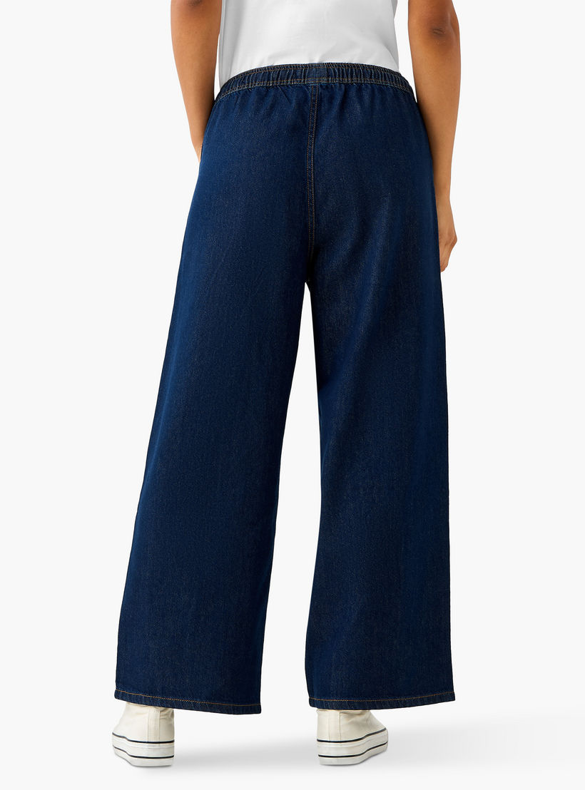 Lee Cooper Regular Fit Drawstring Waist Jeans-women-clothing-bottoms-jeans-image-3