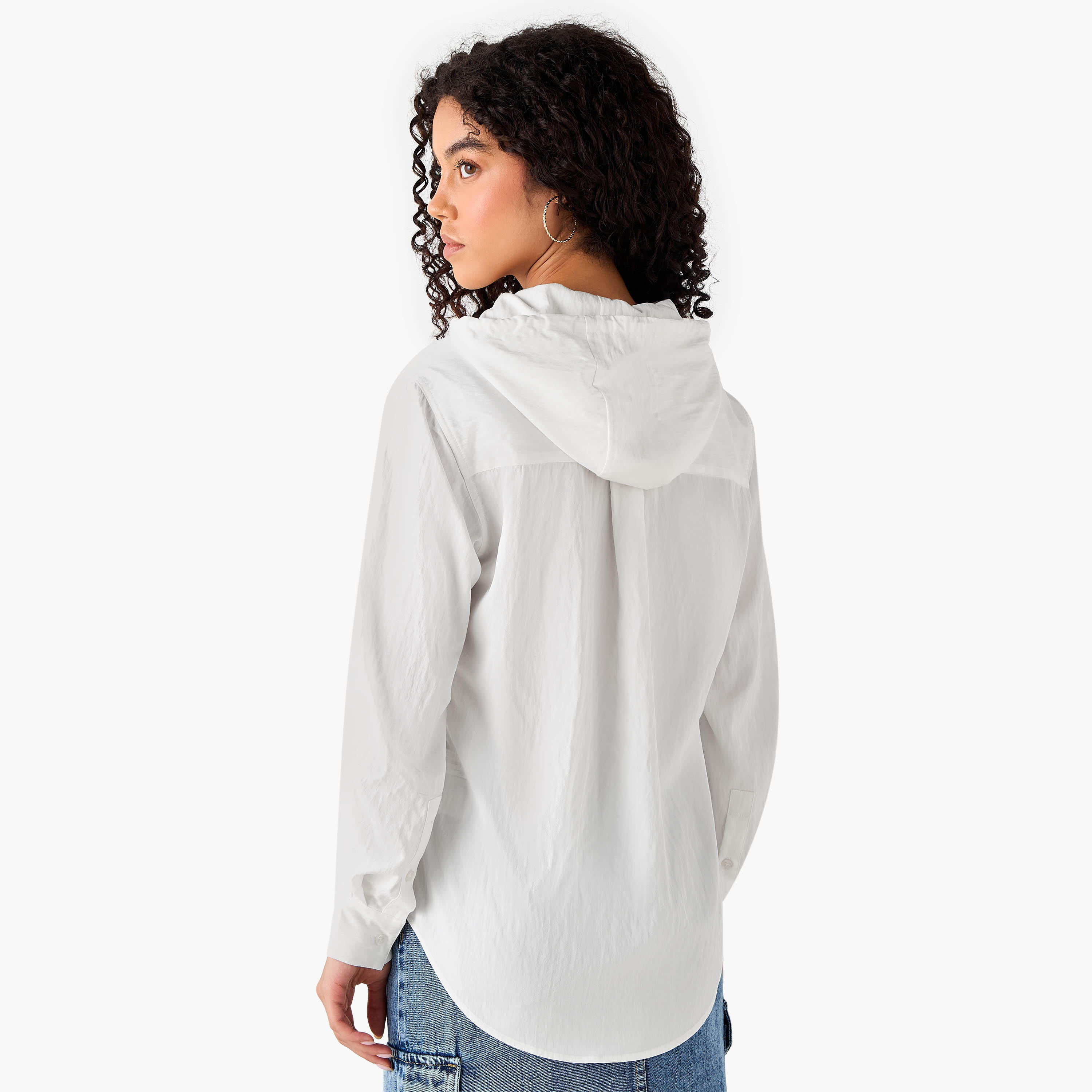 قميص ليوسيل بقبعة من لي كوبر-women-clothing-shirtsandblouses-shirts-image-3