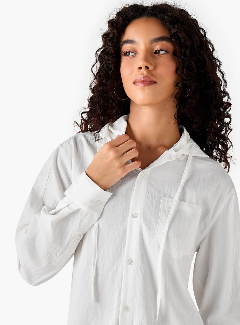 قميص ليوسيل بقبعة من لي كوبر-women-clothing-shirtsandblouses-shirts-image-4