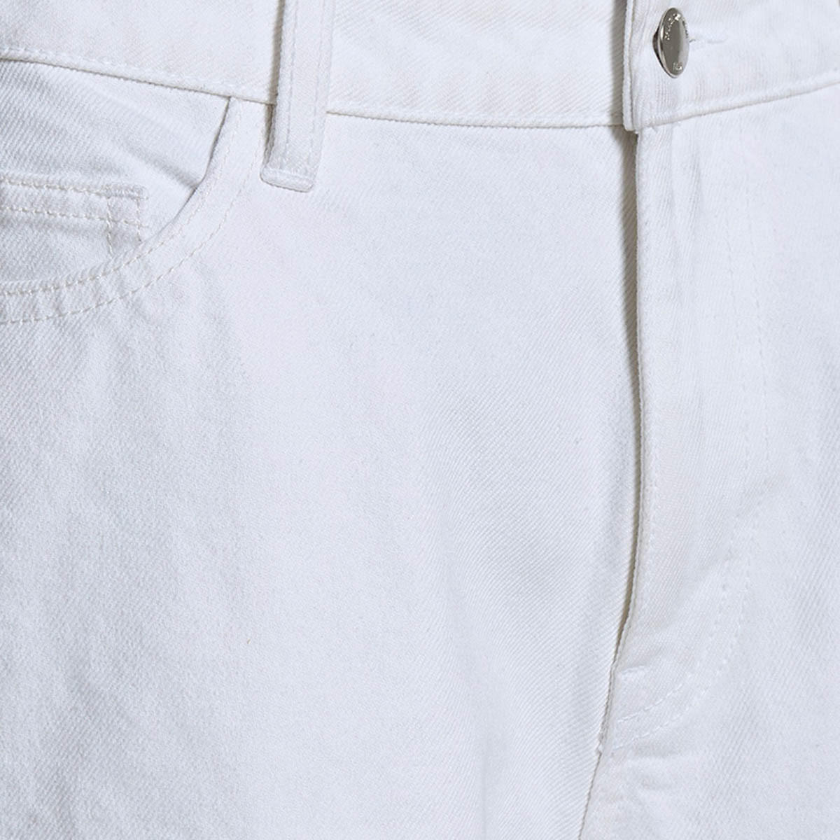 شورت جينز بخصر مرتفع وحواف مطوية-women-clothing-bottoms-shorts-image-2