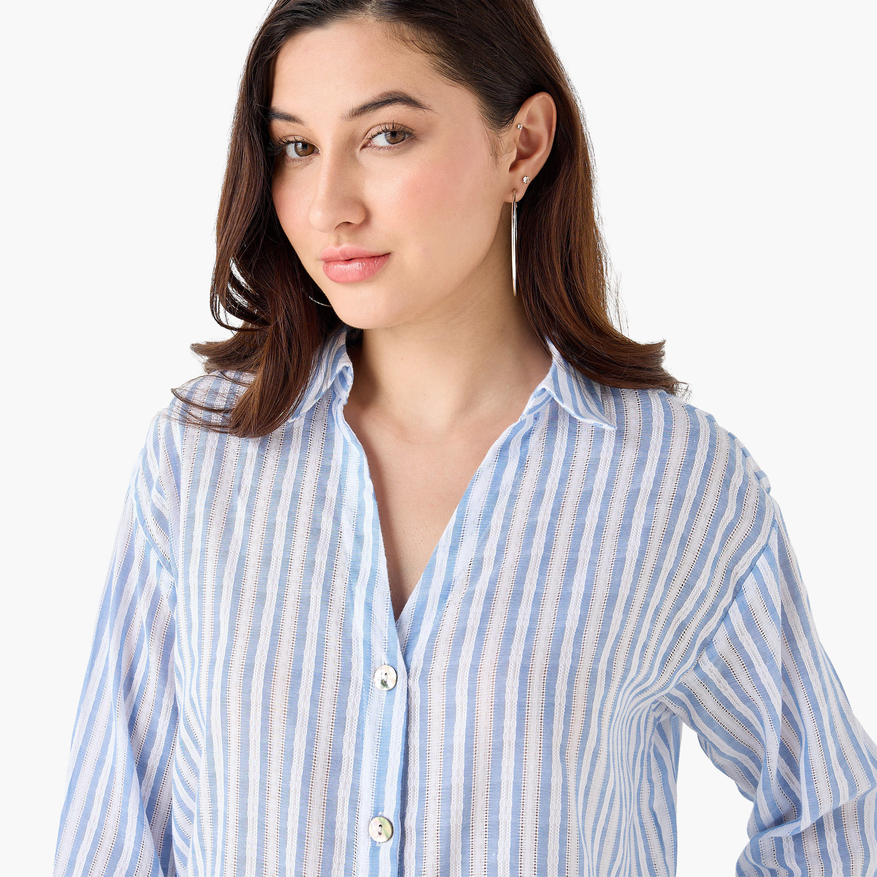Lee Cooper Shirt with Stripes-women-clothing-shirtsandblouses-shirts-image-6