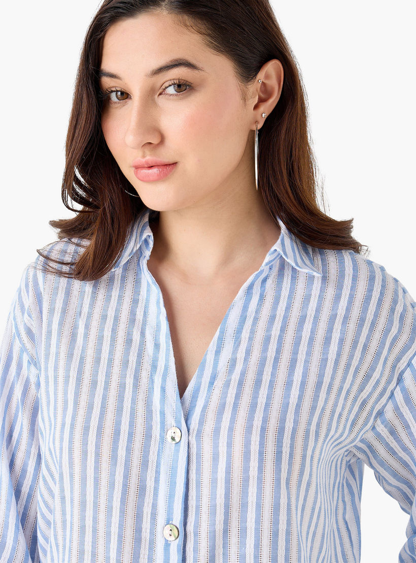 قميص مخطط من لي كوبر-women-clothing-shirtsandblouses-shirts-image-6